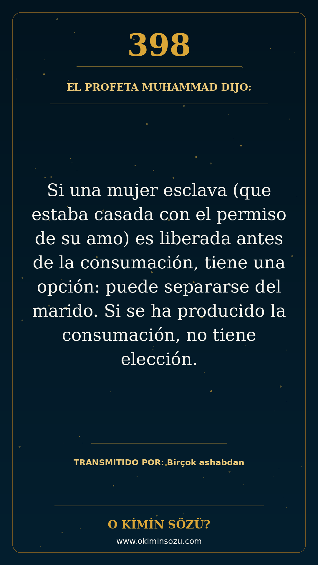 hadis 0398 es