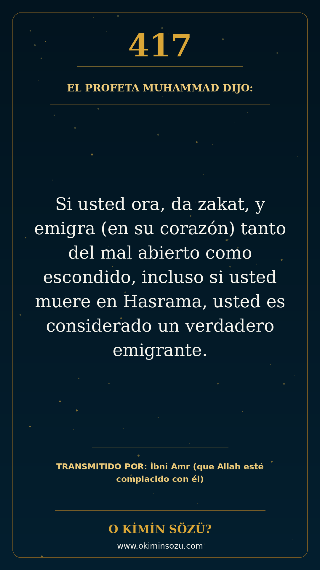 hadis 0417 es