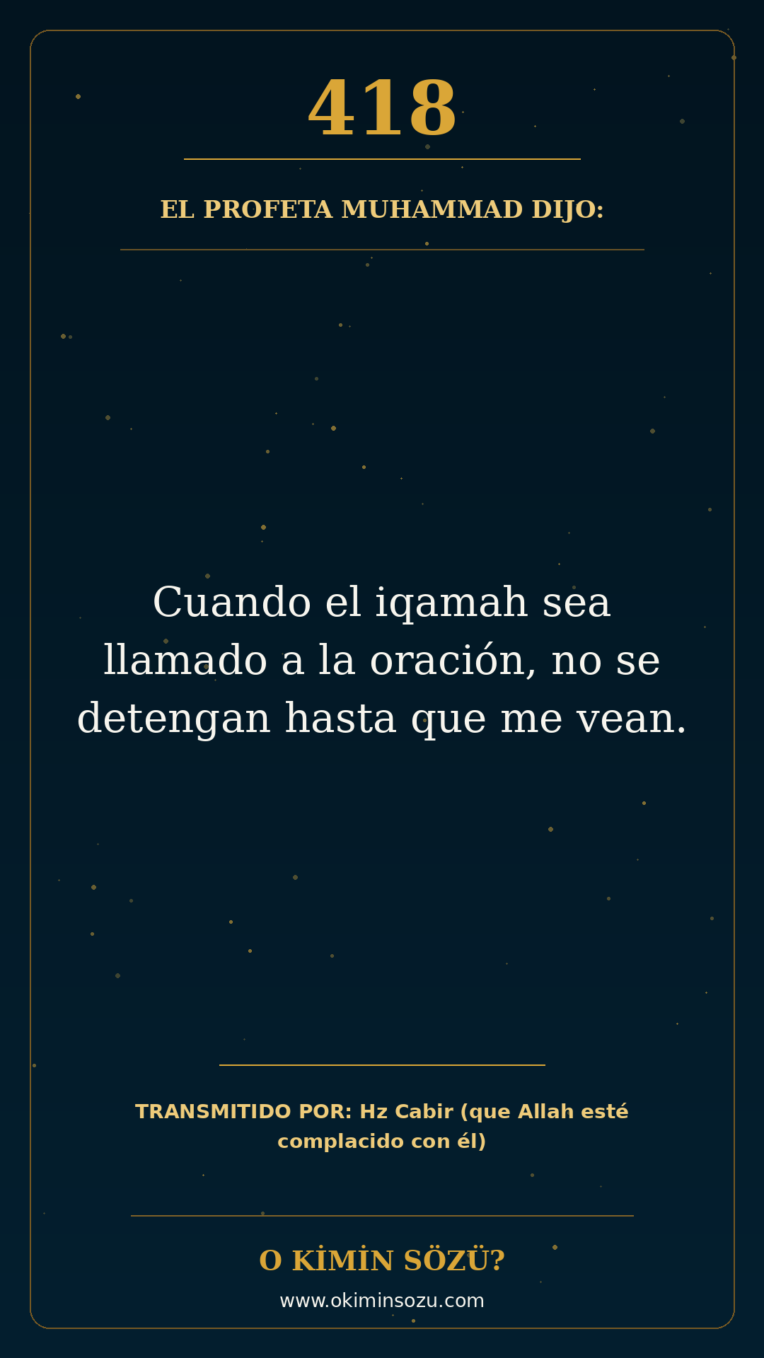 hadis 0418 es