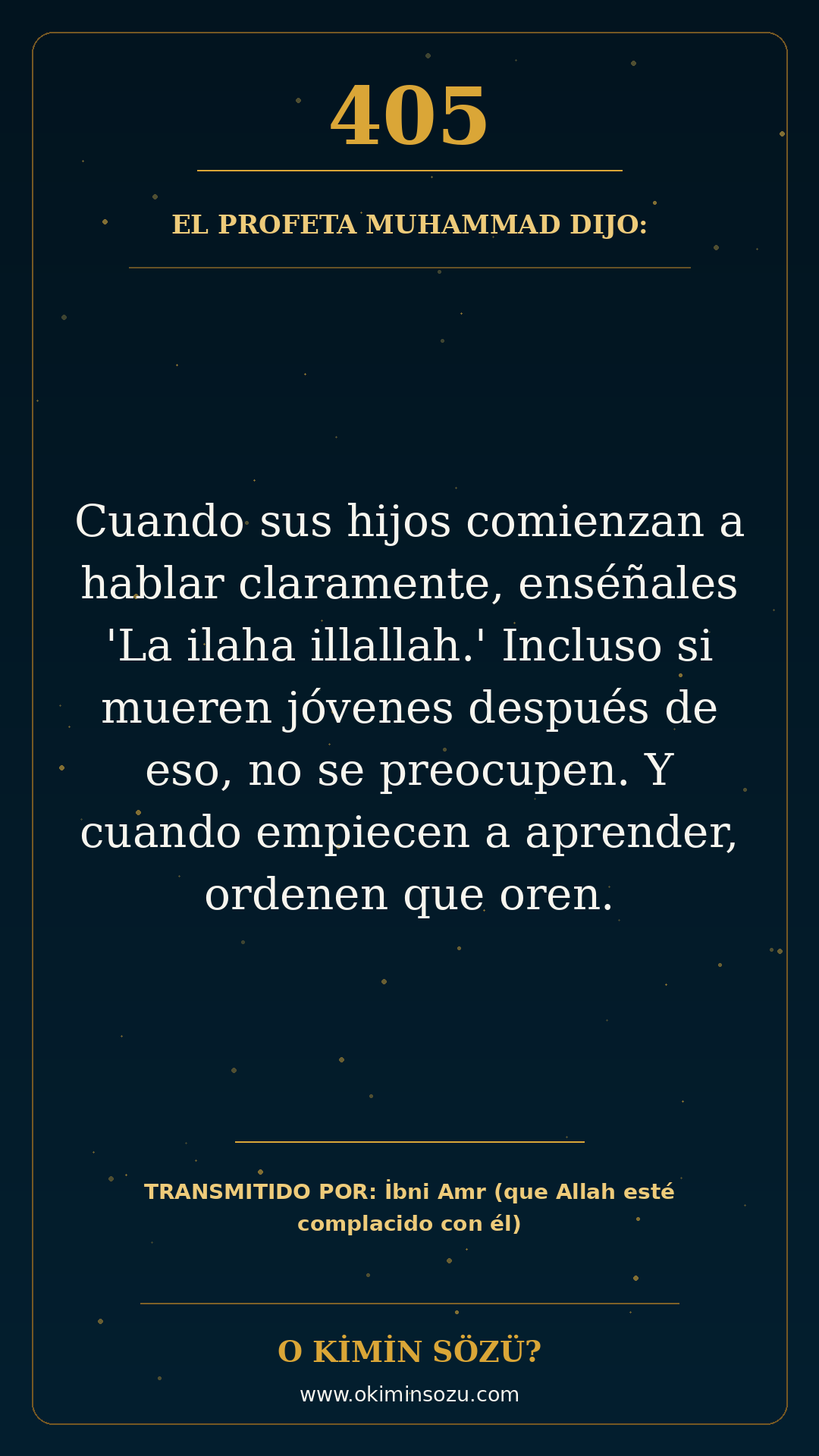 hadis 0405 es