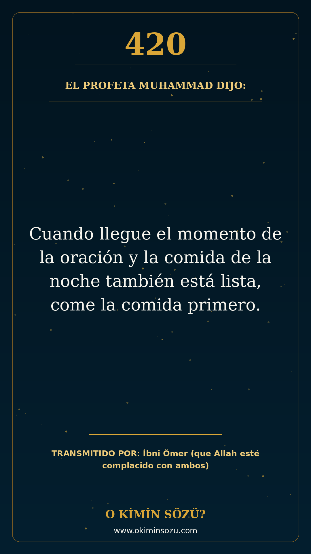 hadis 0420 es