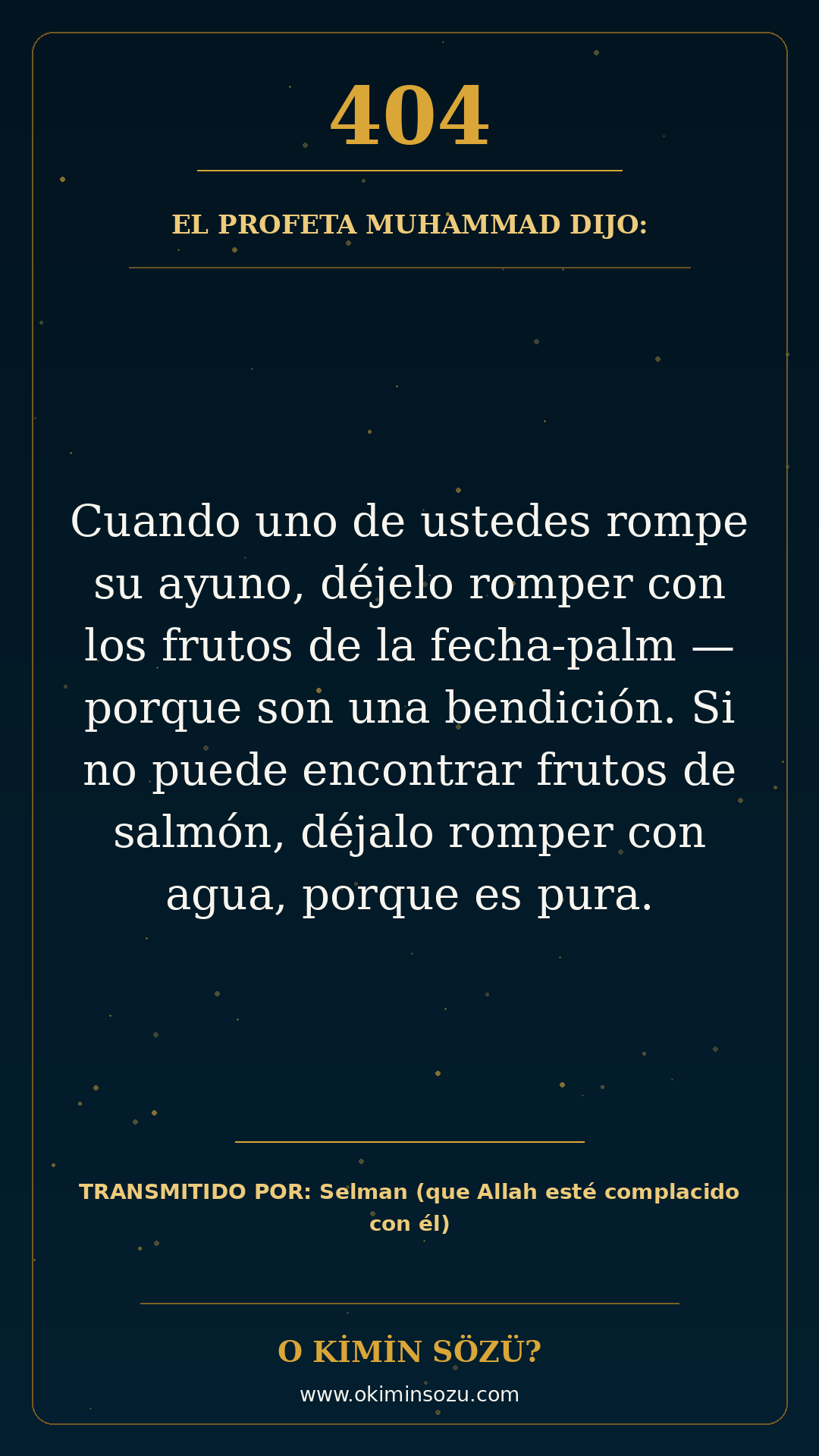 hadis 0404 es