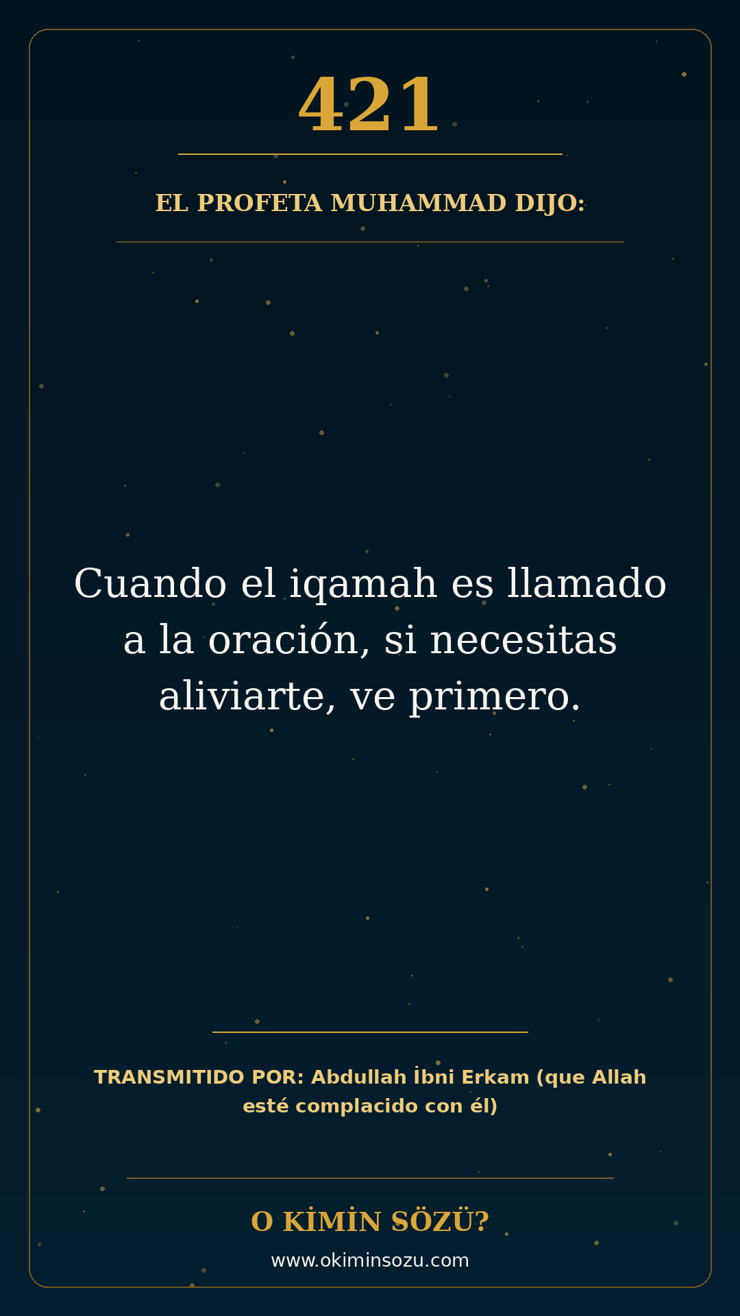 hadis 0421 es