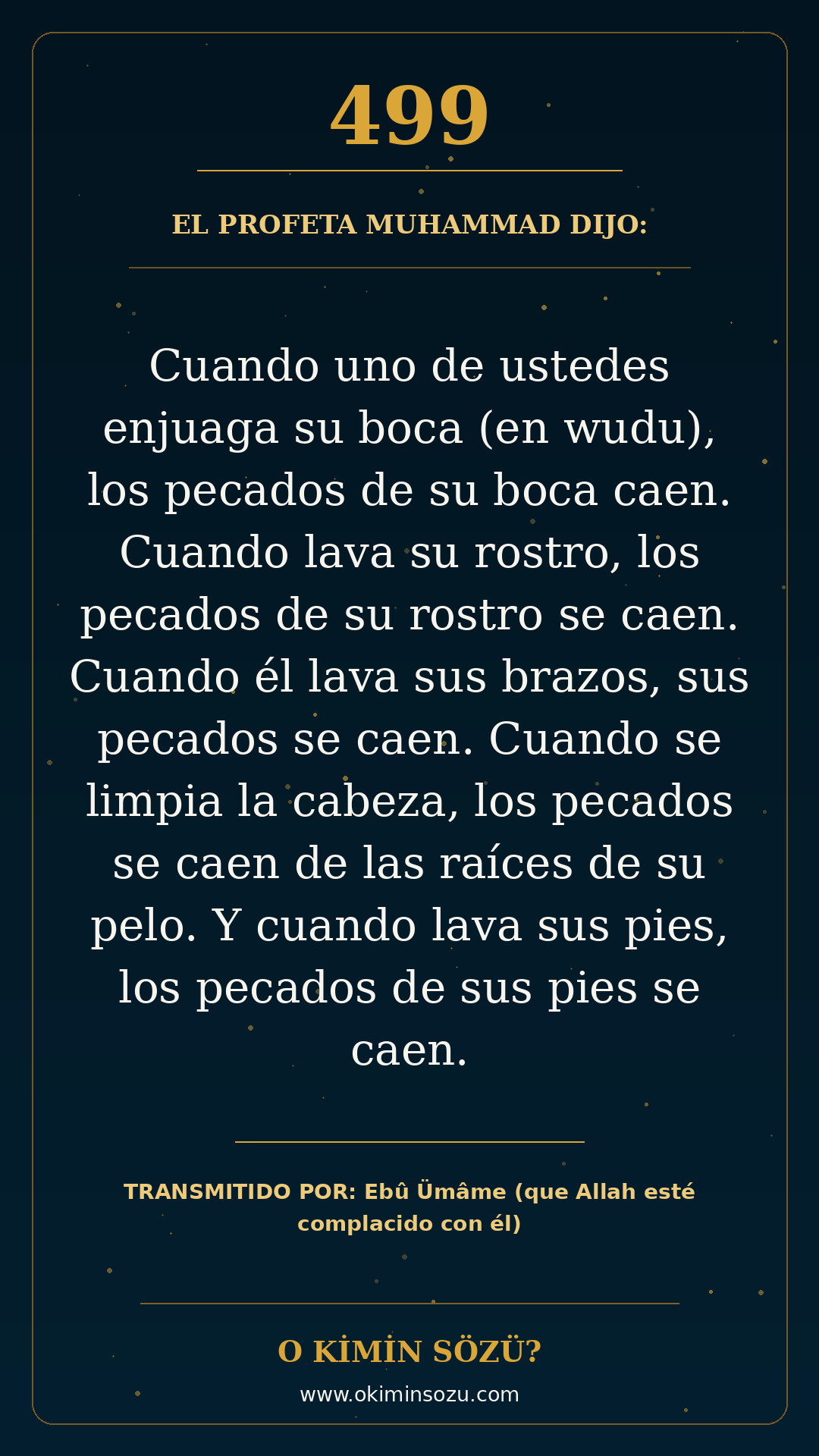 hadis 0499 es