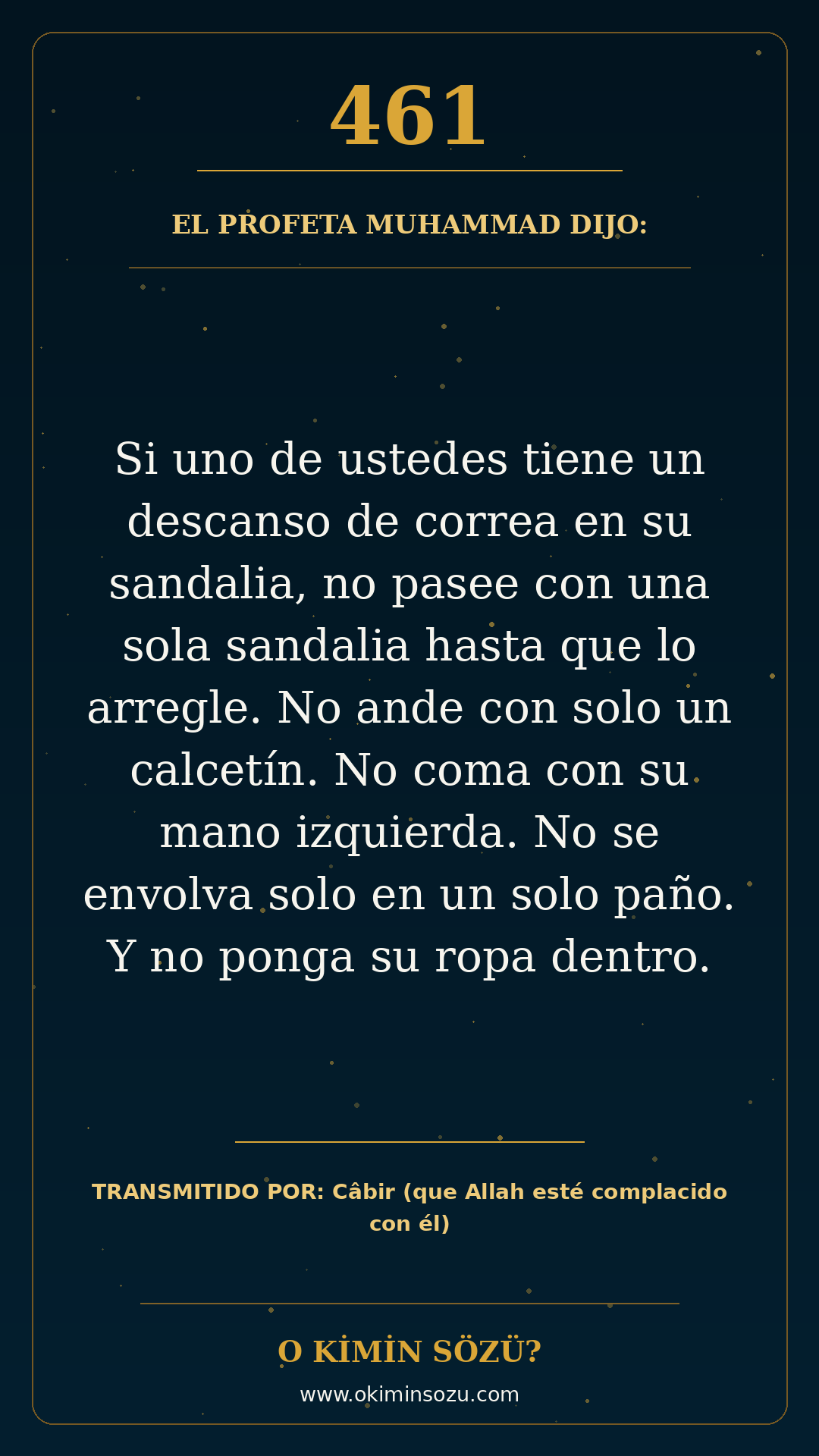 hadis 0461 es