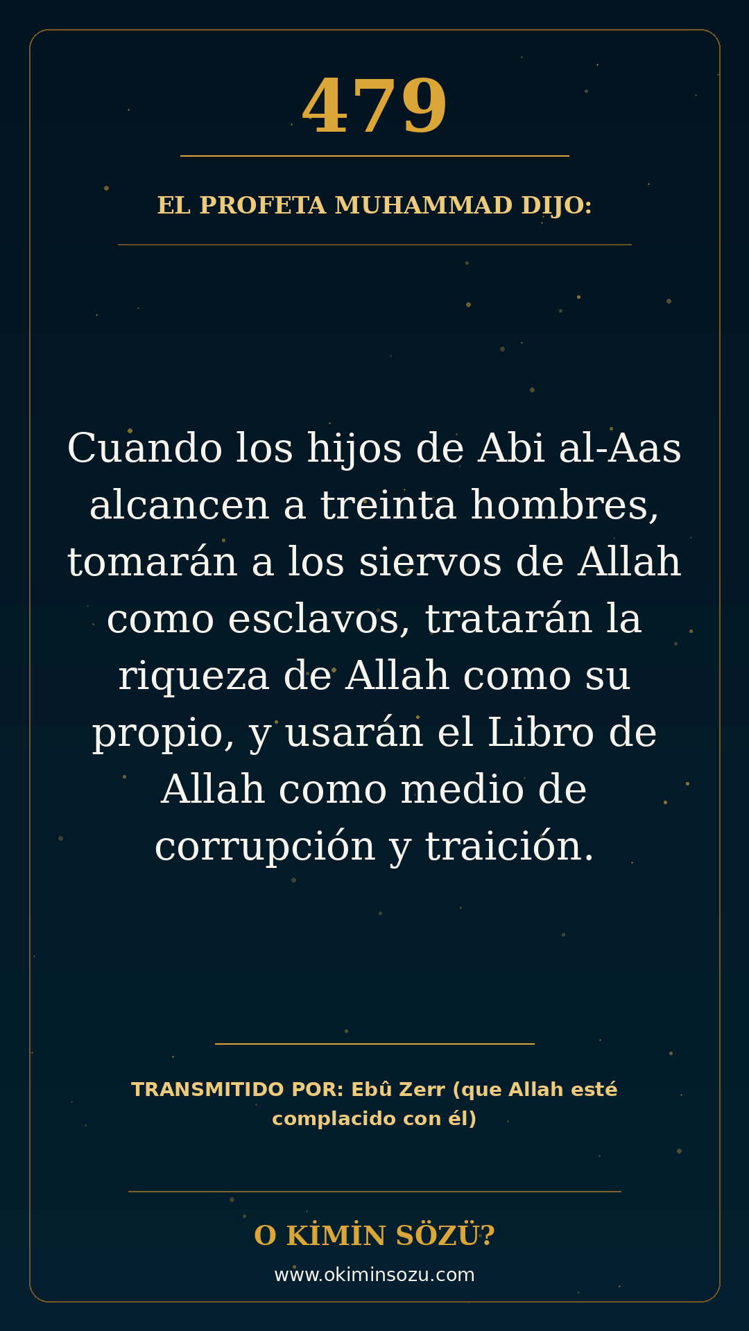 hadis 0479 es