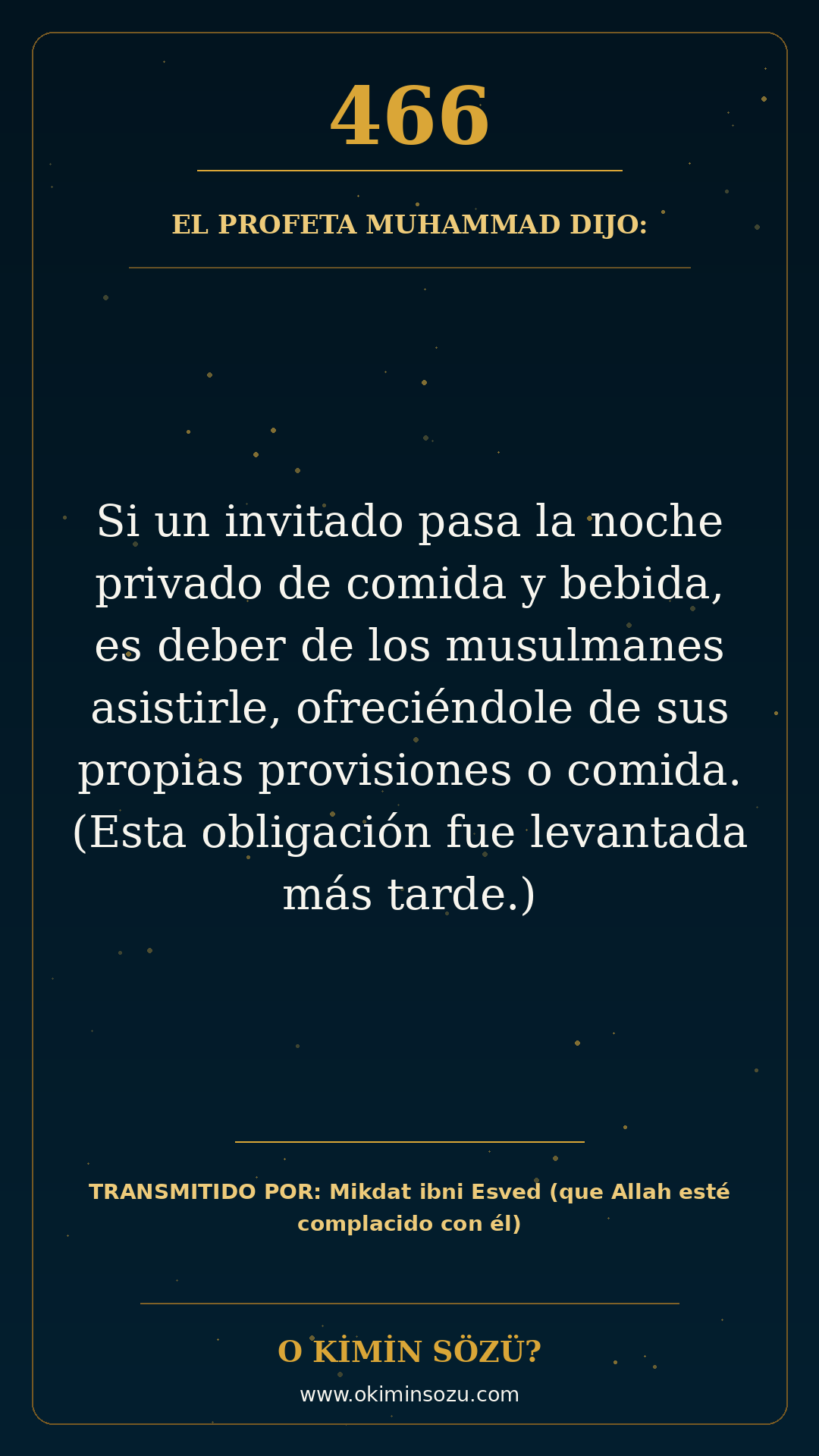 hadis 0466 es
