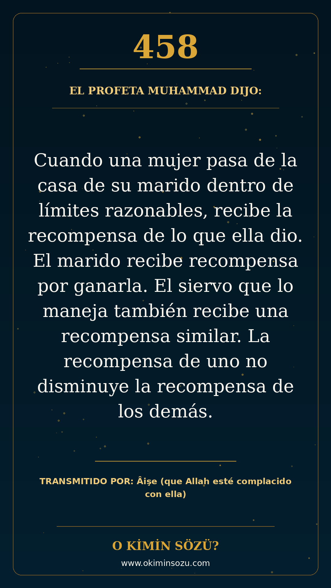 hadis 0458 es