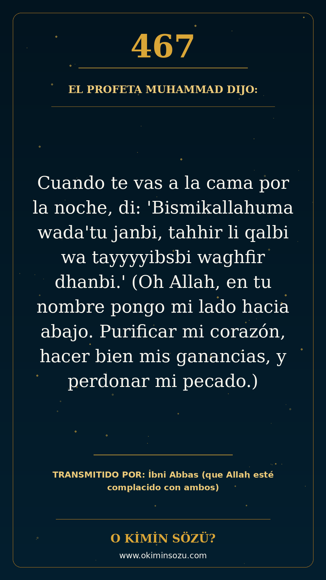 hadis 0467 es