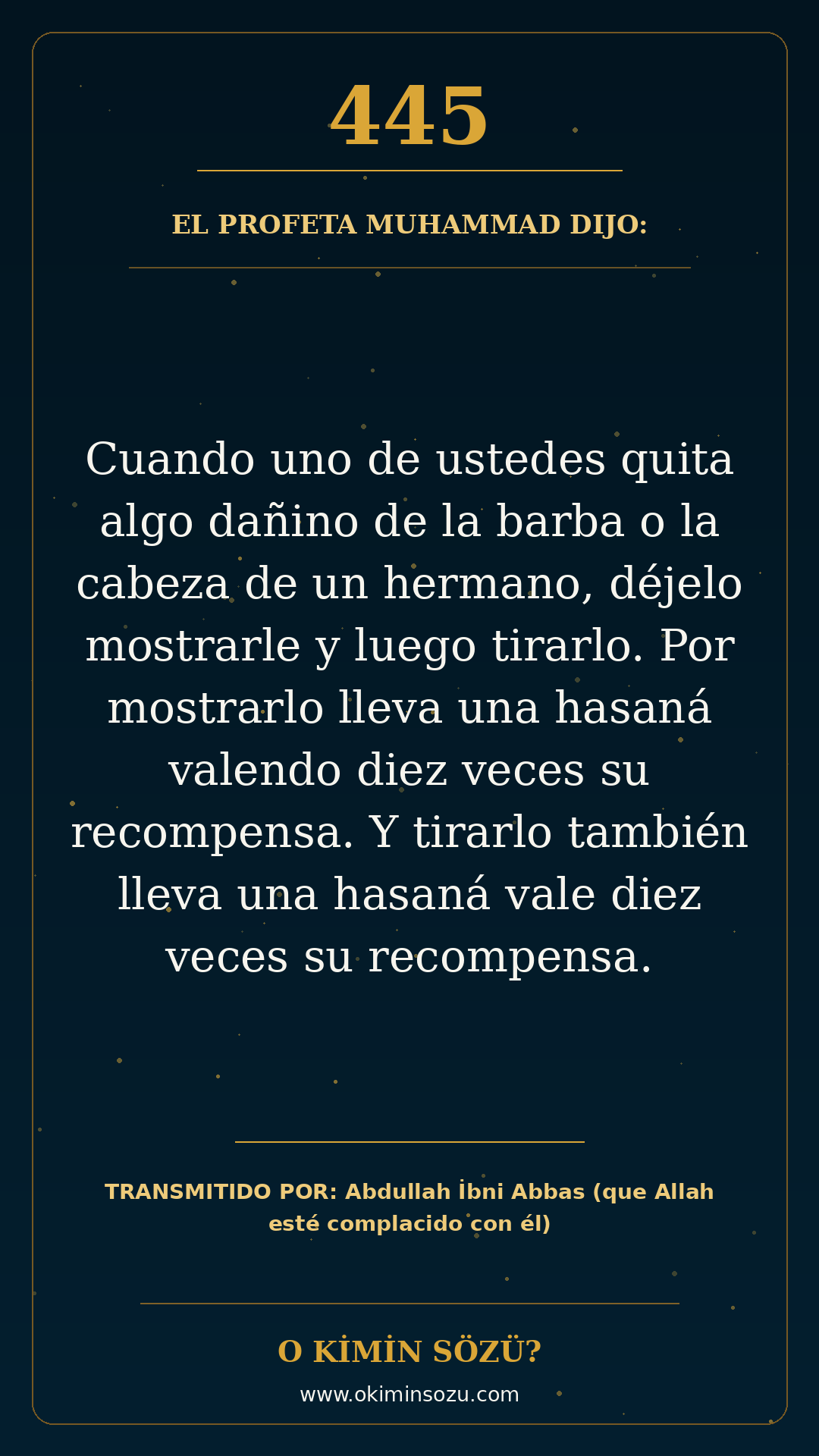 hadis 0445 es