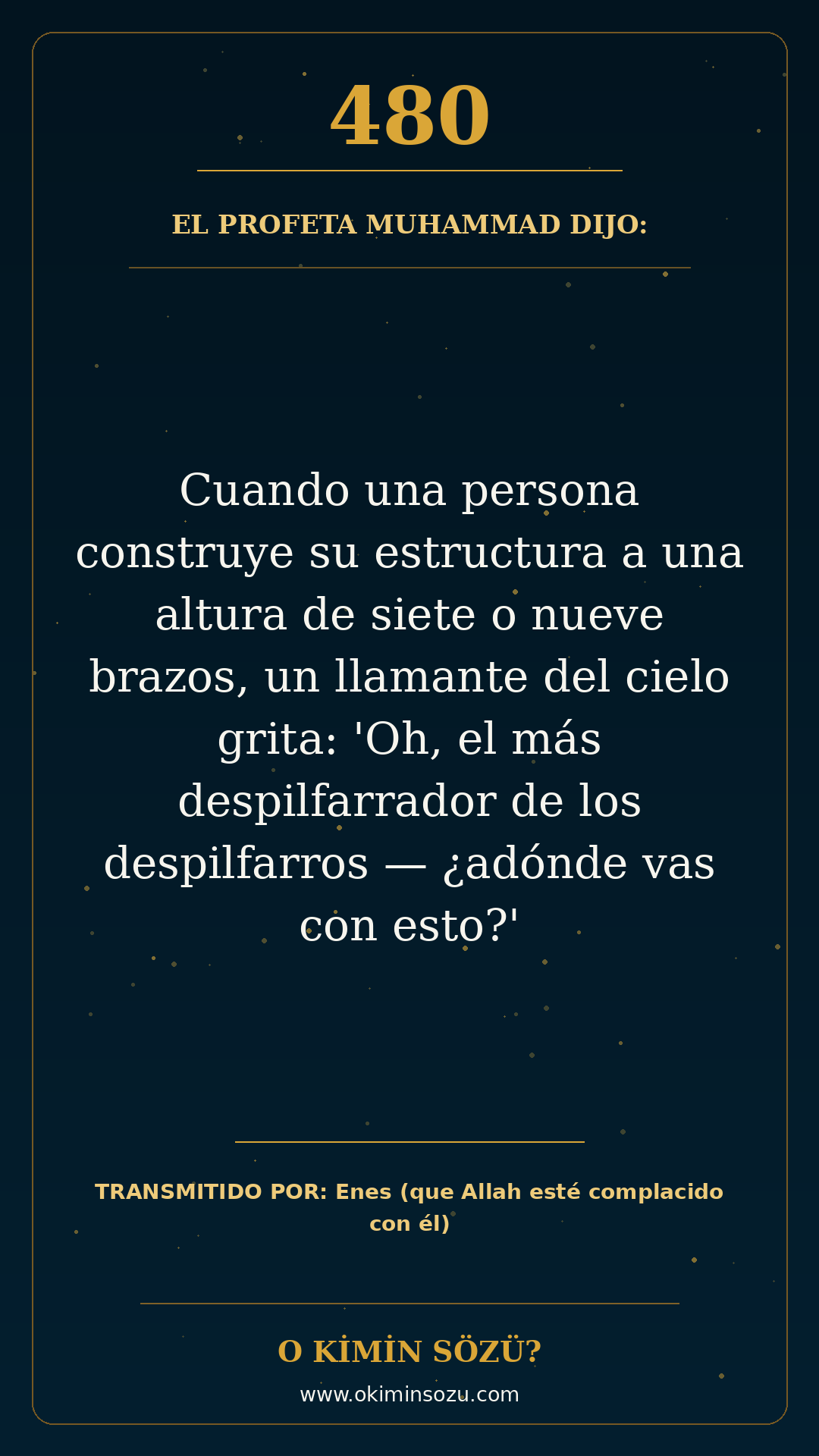 hadis 0480 es