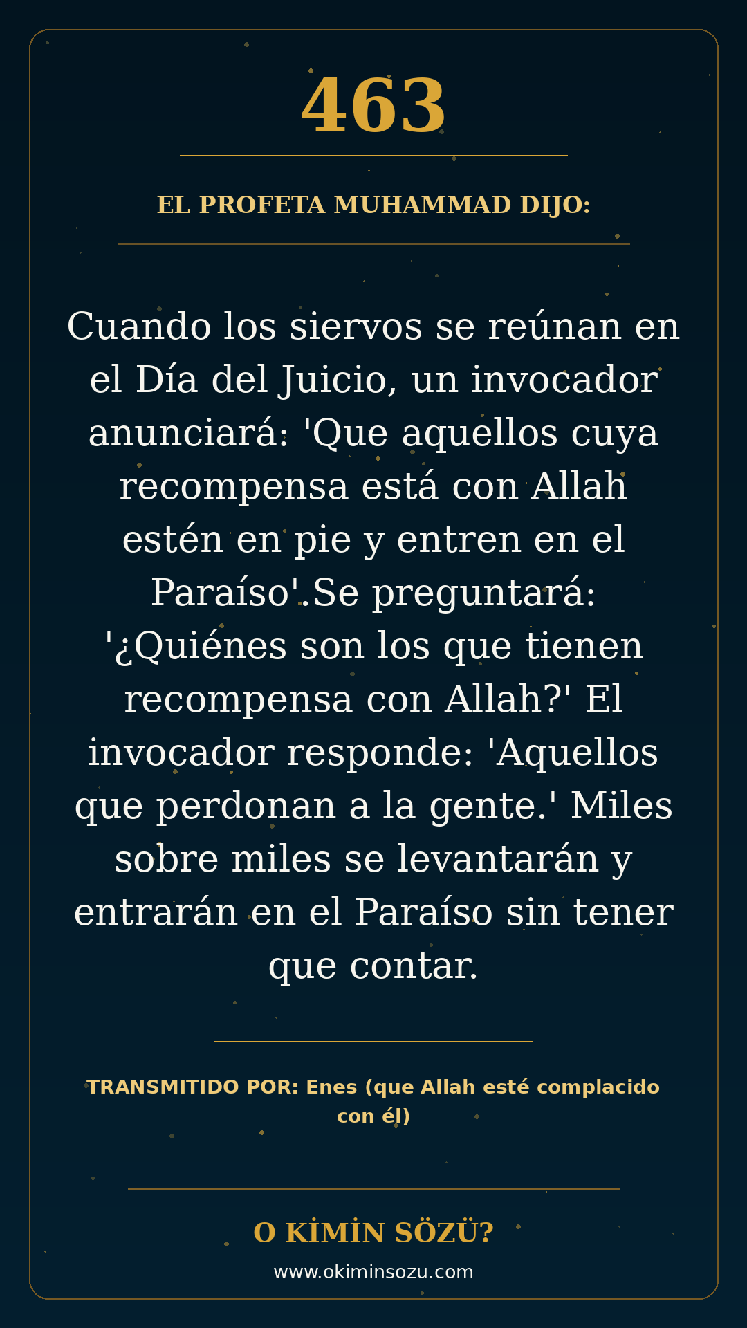 hadis 0463 es