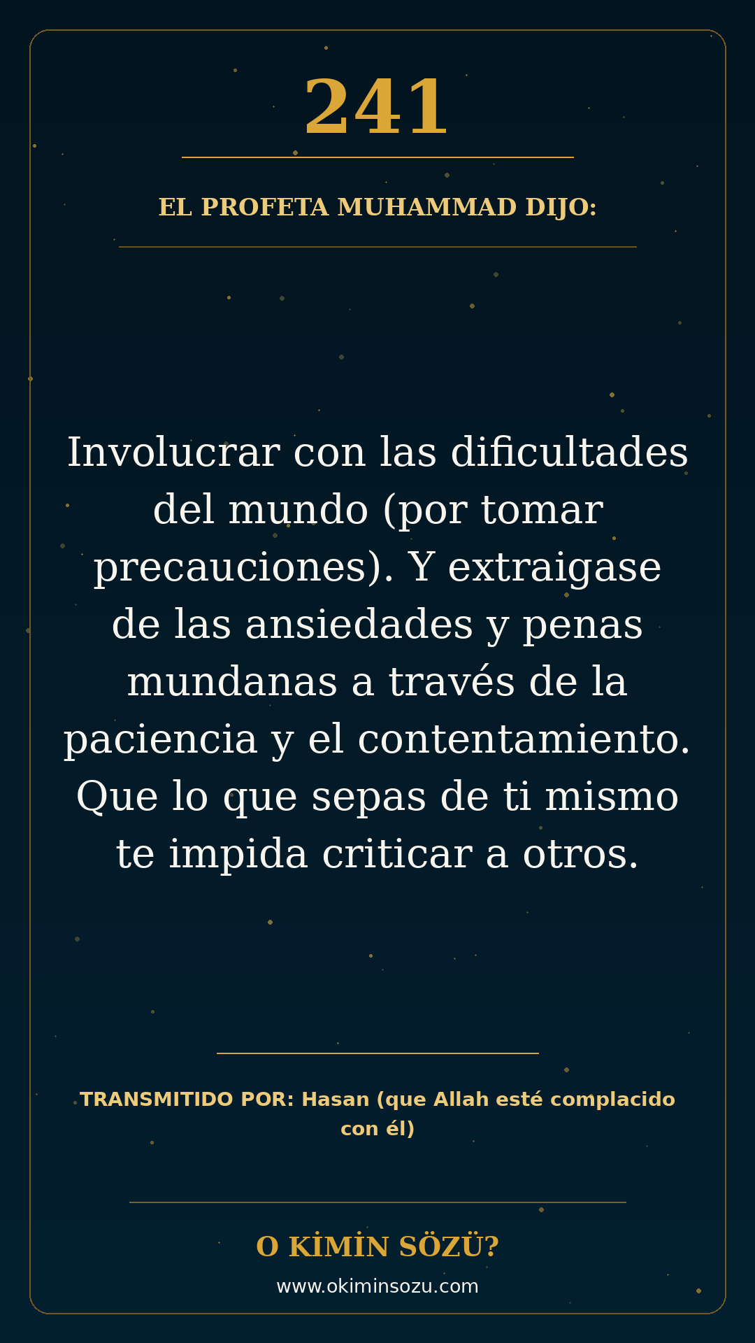 hadis 0241 es