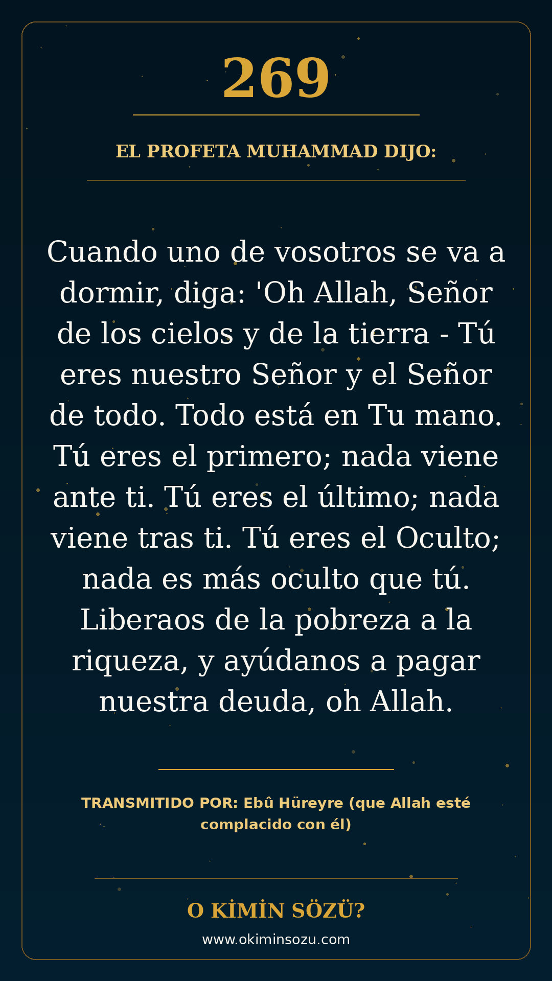 hadis 0269 es