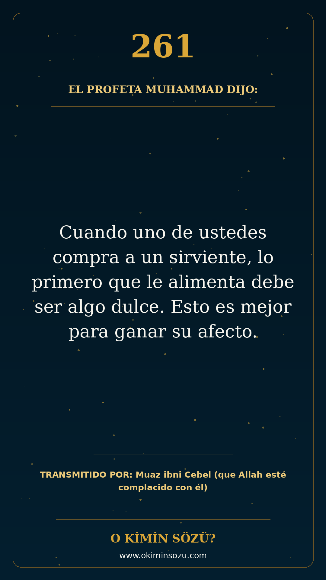 hadis 0261 es
