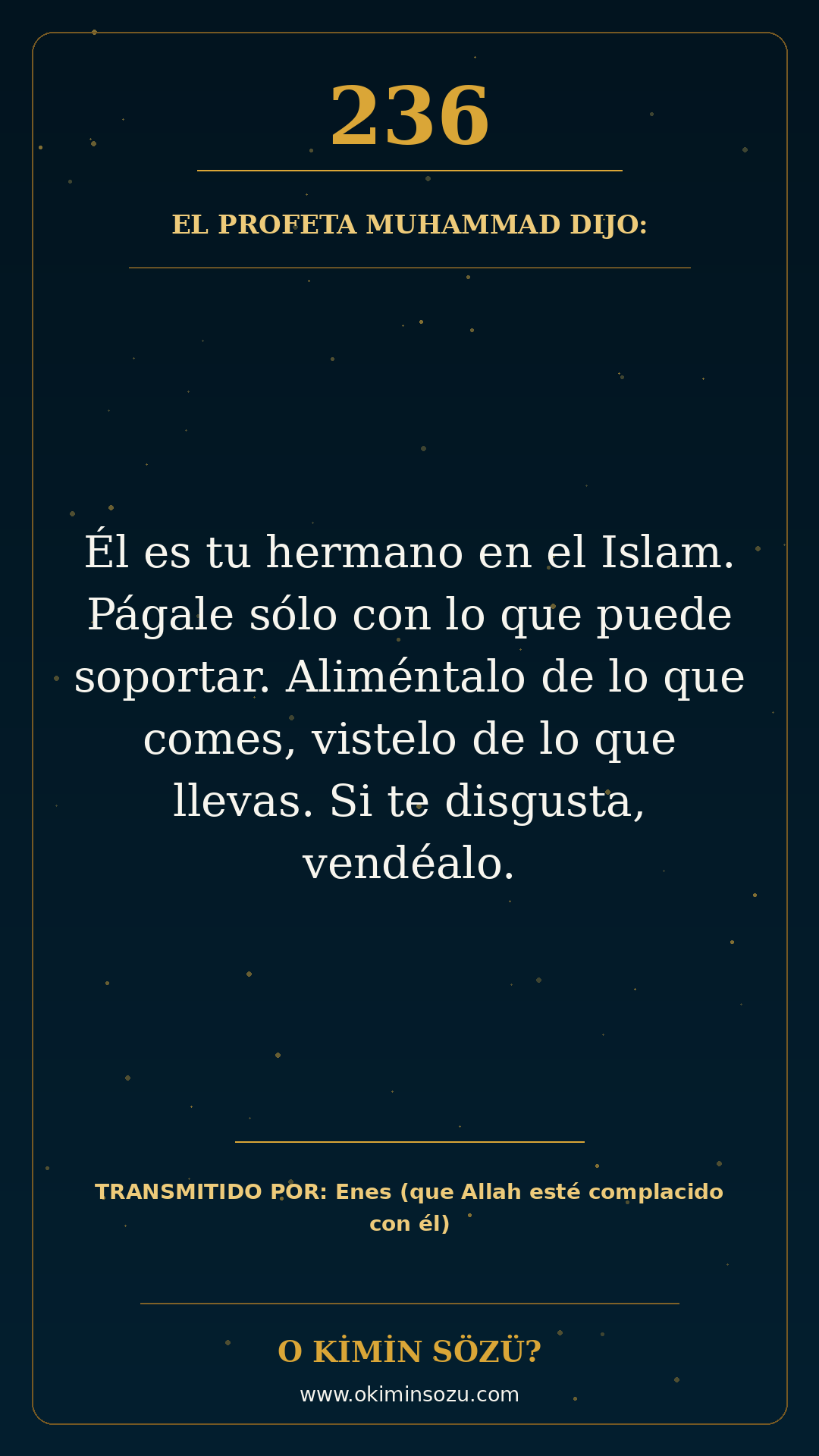 hadis 0236 es