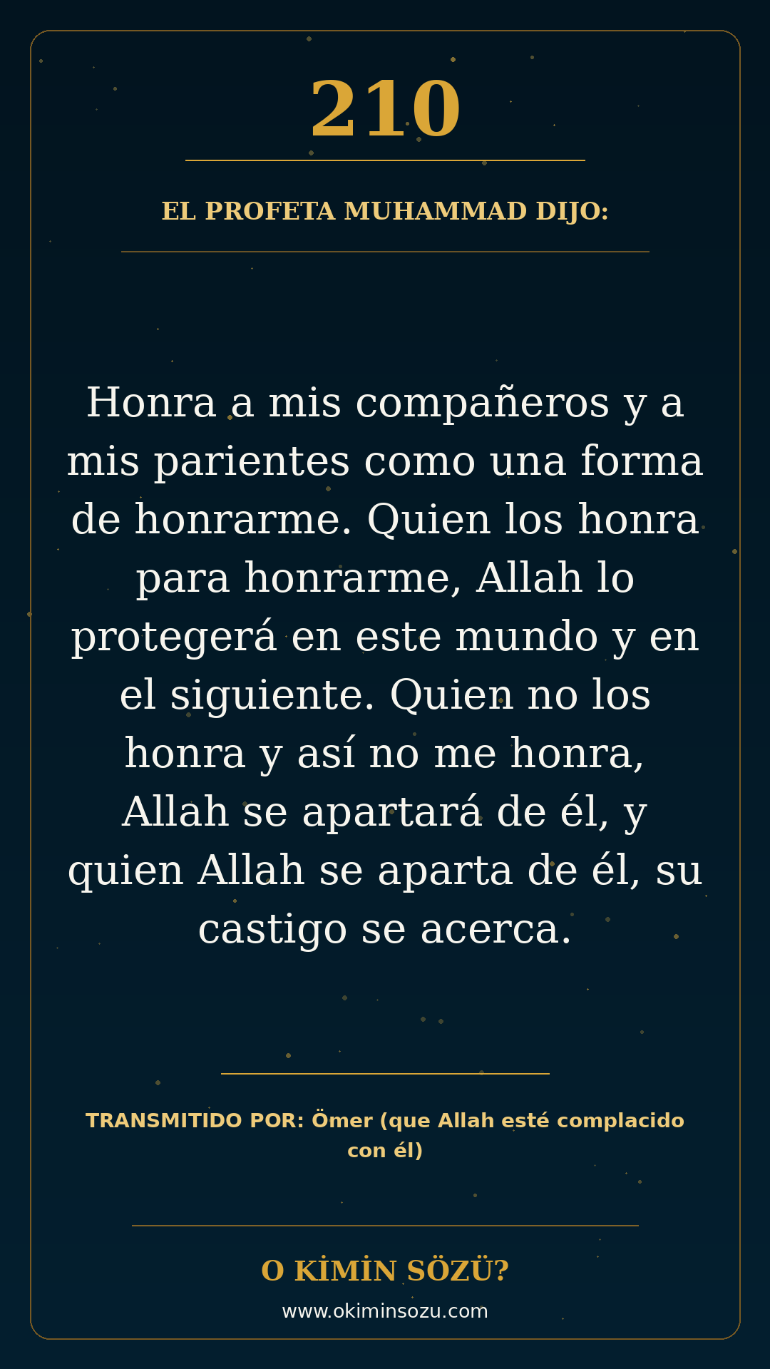 hadis 0210 es