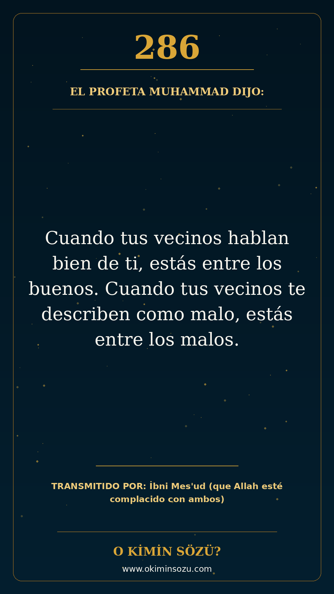 hadis 0286 es