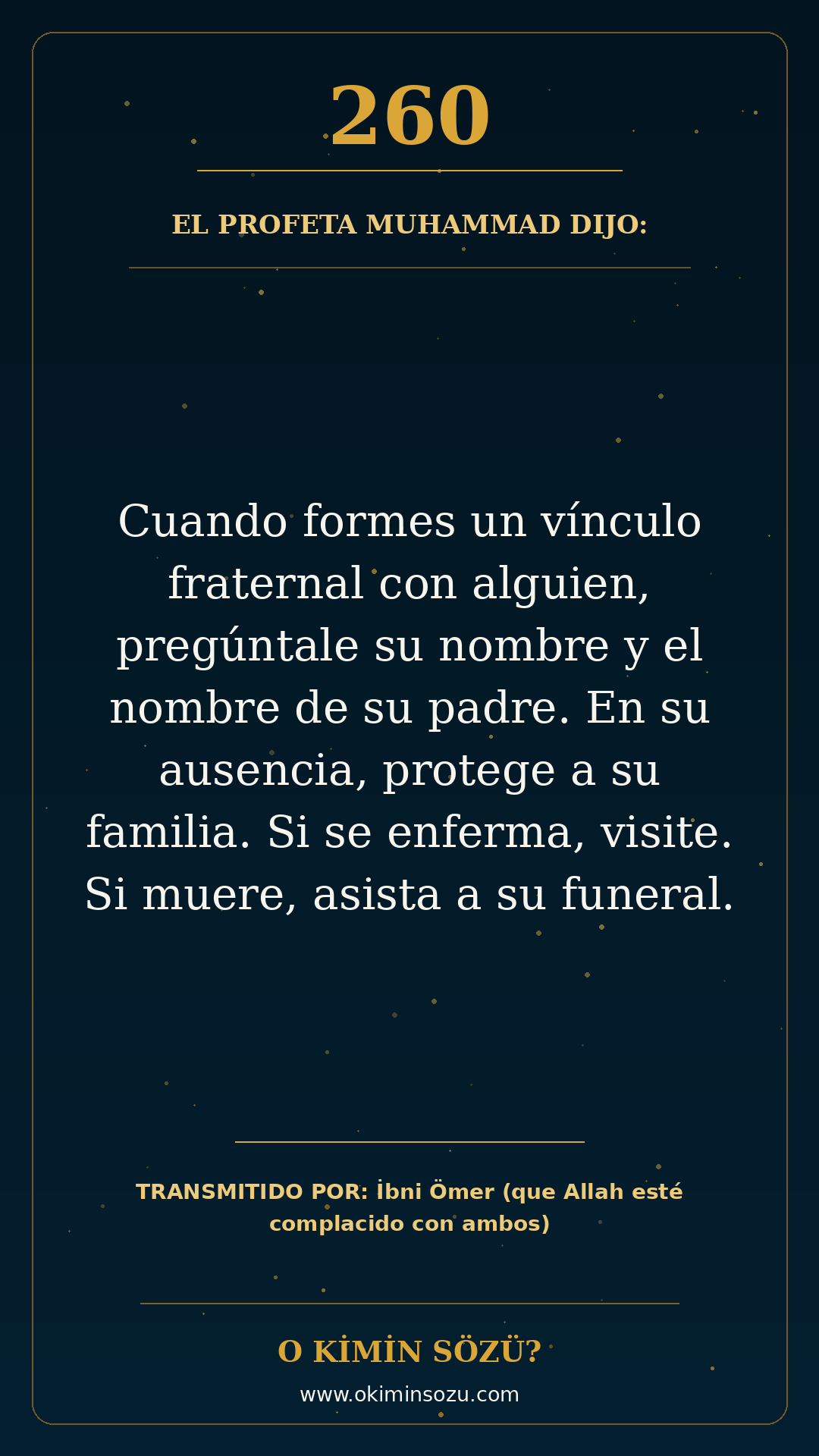 hadis 0260 es