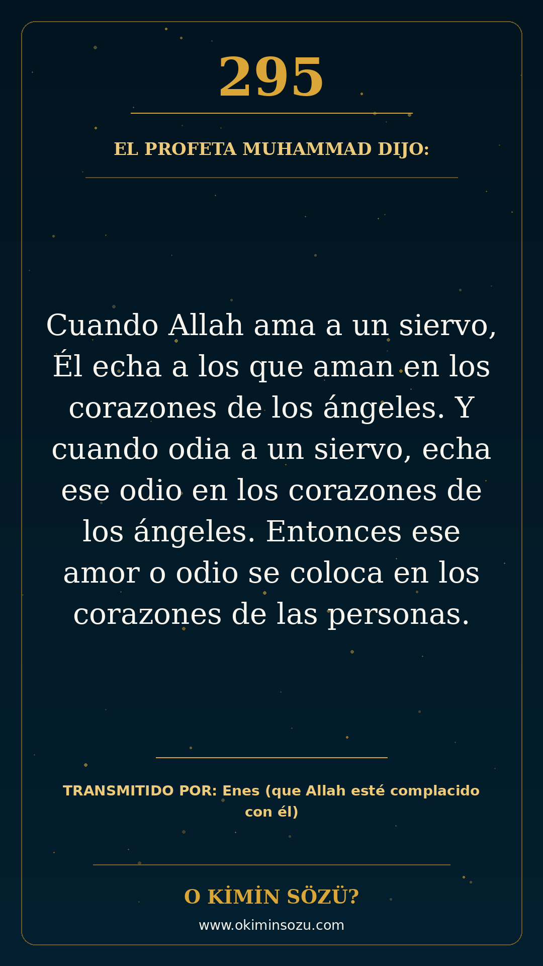 hadis 0295 es
