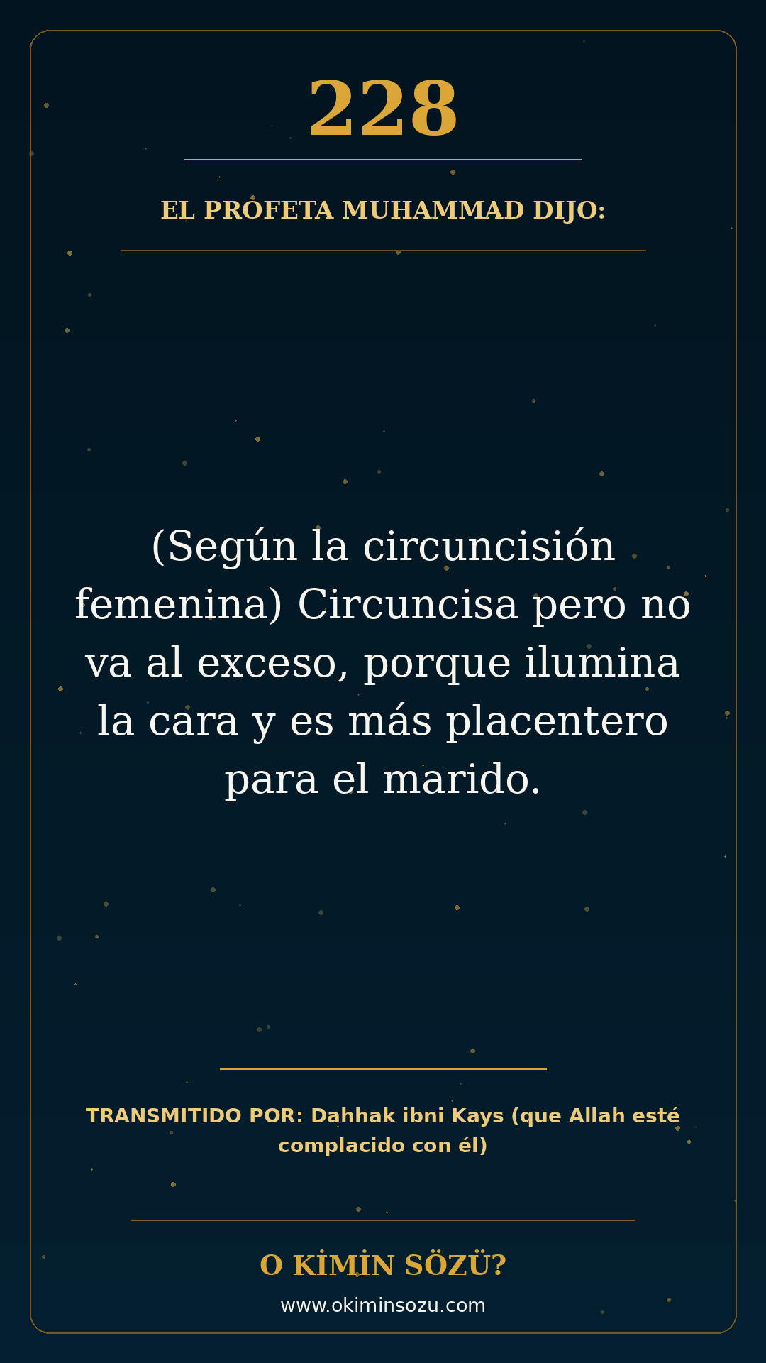 hadis 0228 es