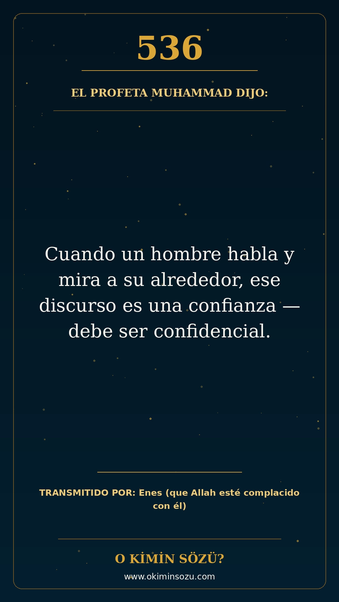hadis 0536 es