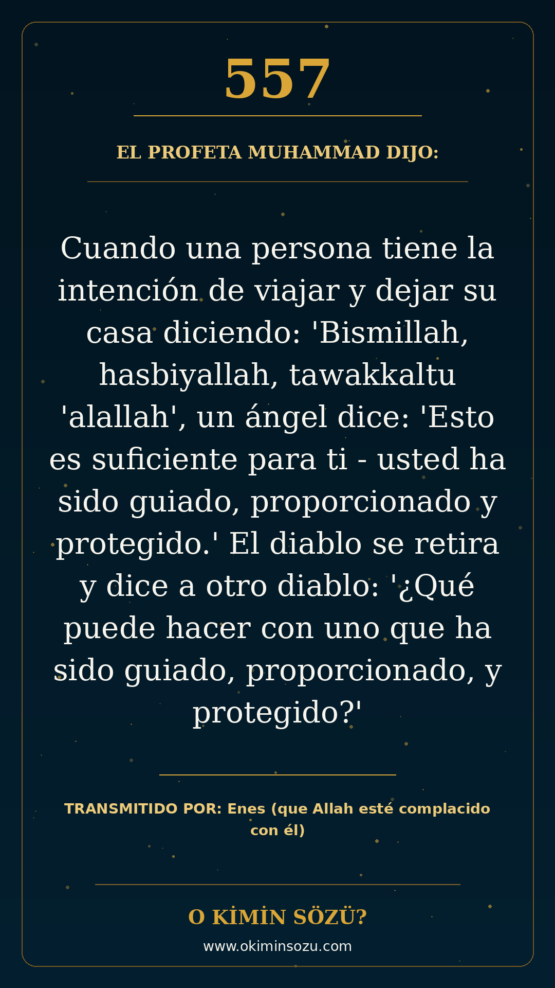 hadis 0557 es