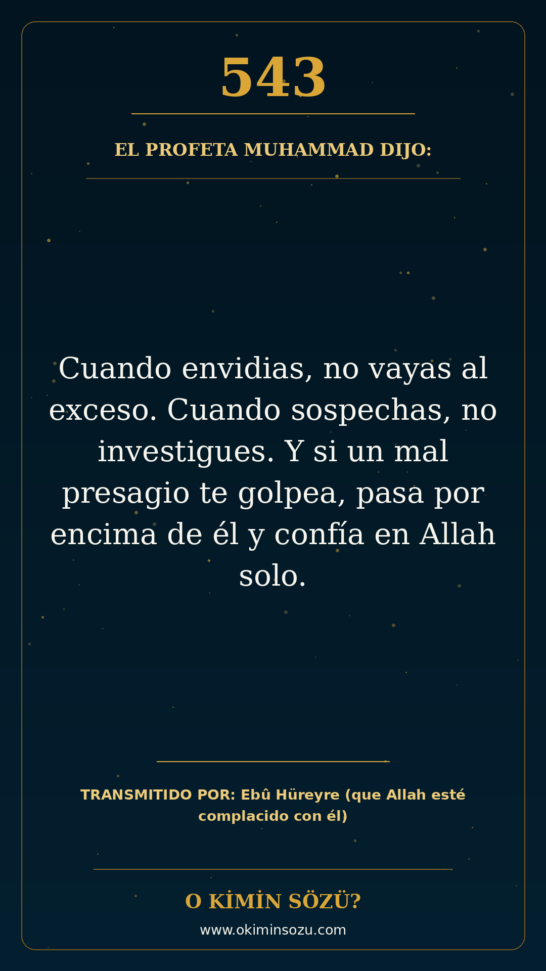 hadis 0543 es