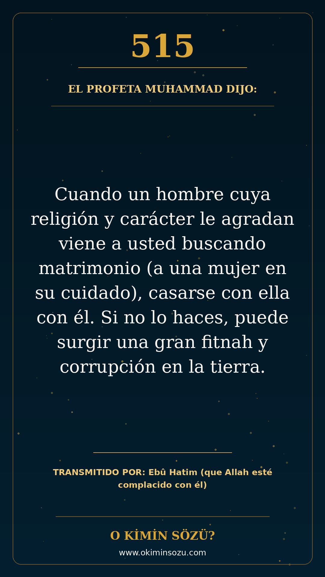 hadis 0515 es