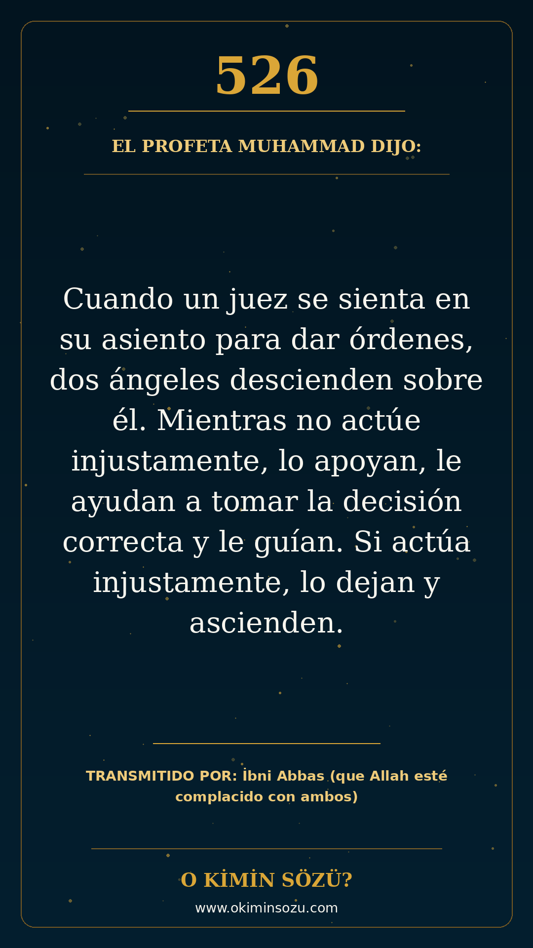 hadis 0526 es