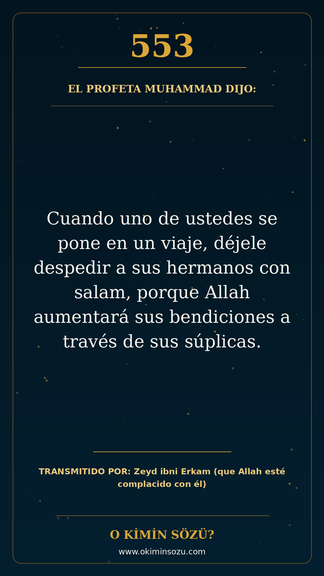hadis 0553 es