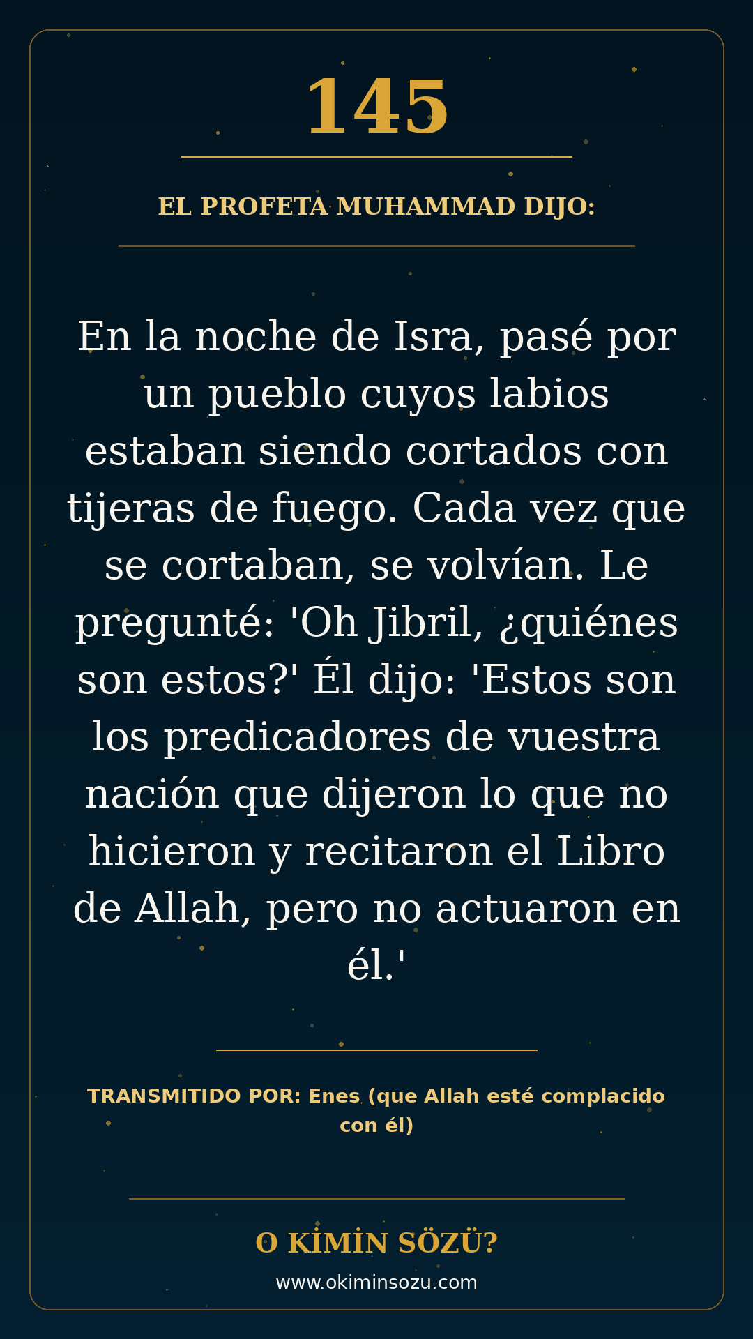 hadis 0145 es
