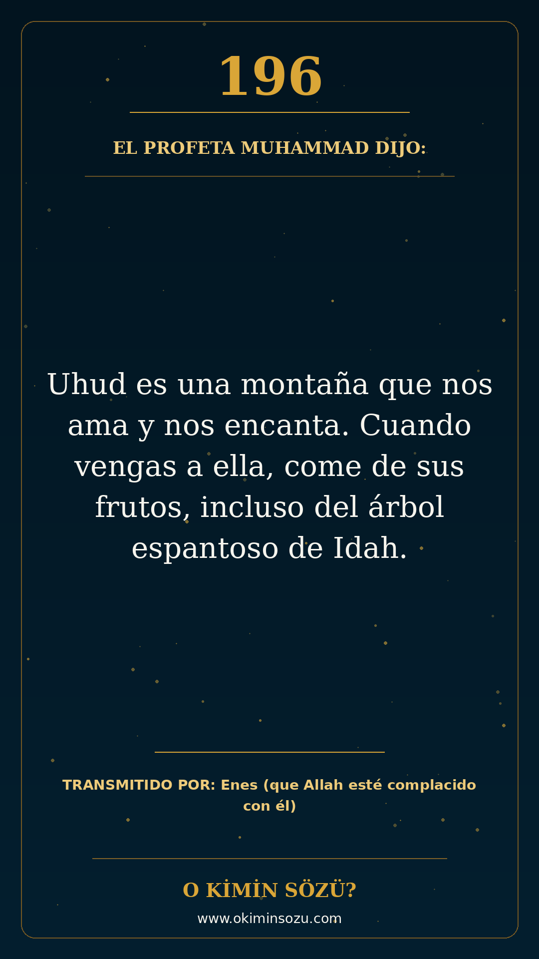 hadis 0196 es