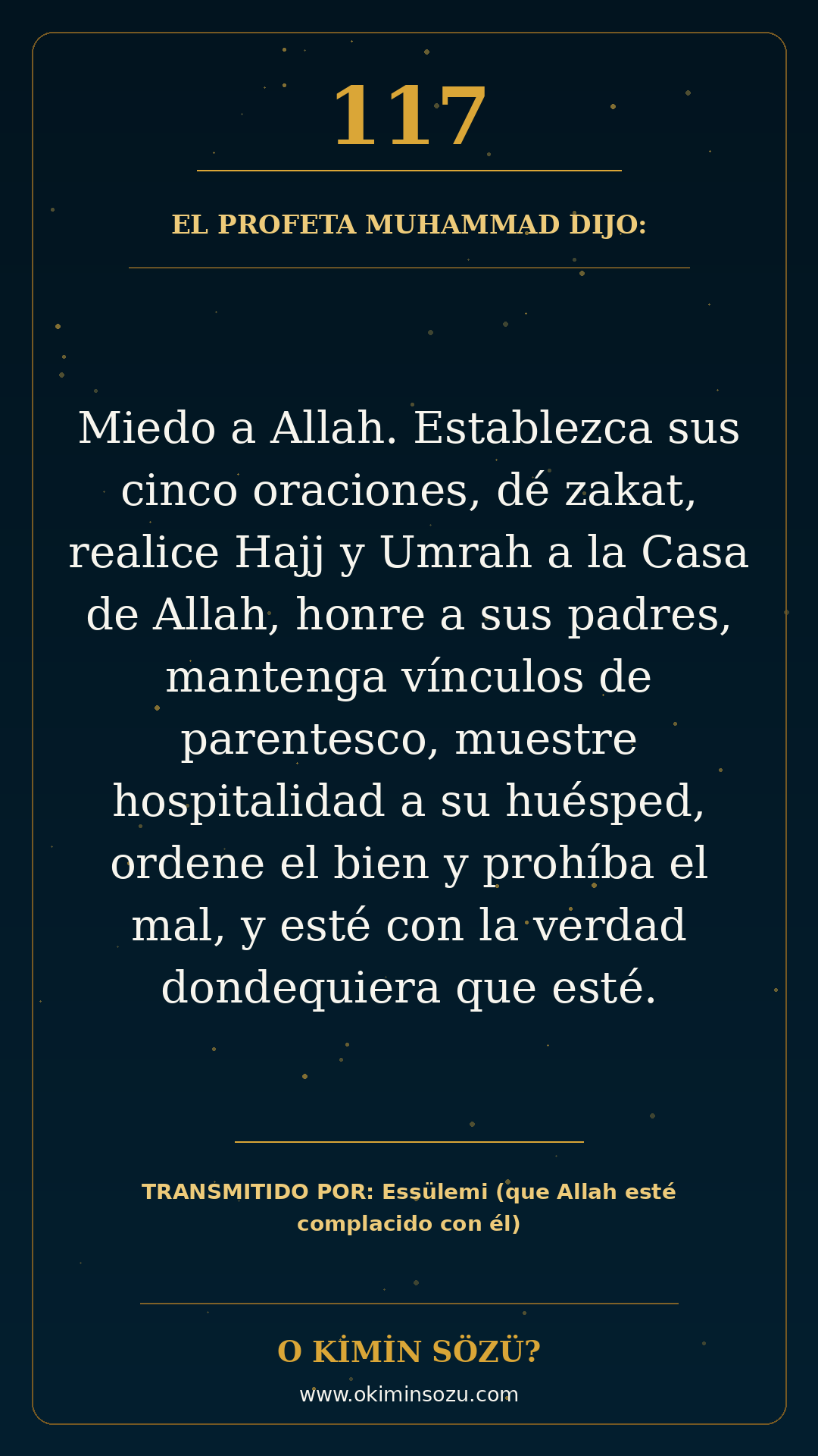hadis 0117 es