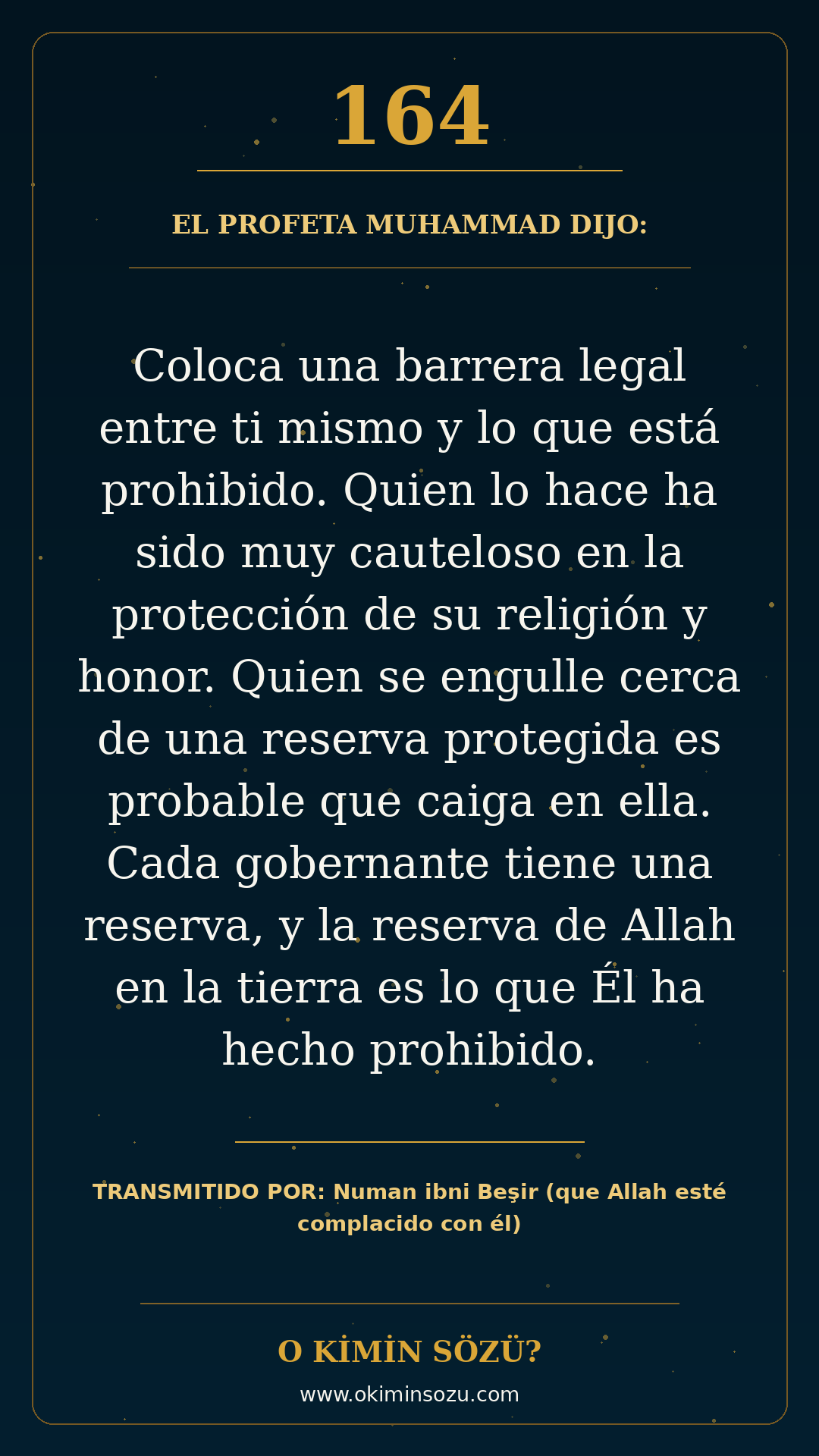 hadis 0164 es