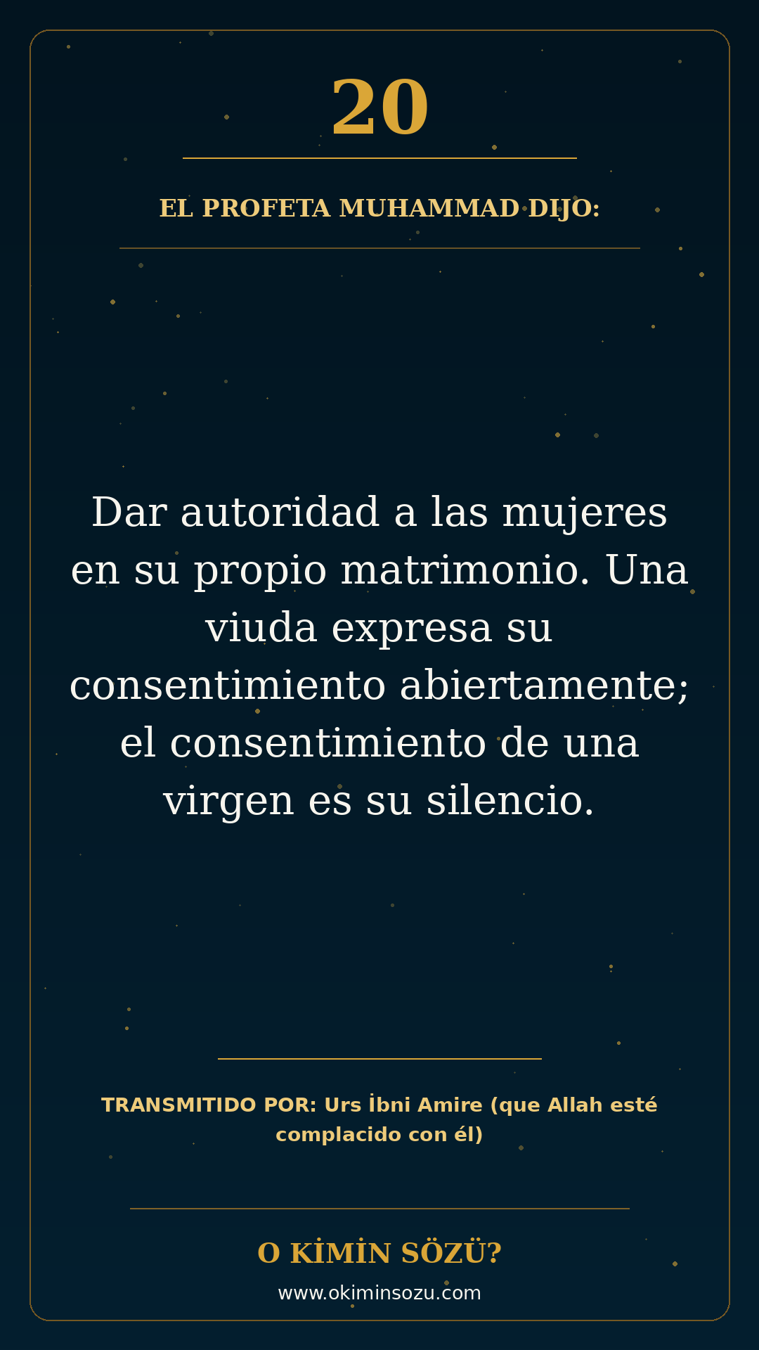 hadis 0020 es