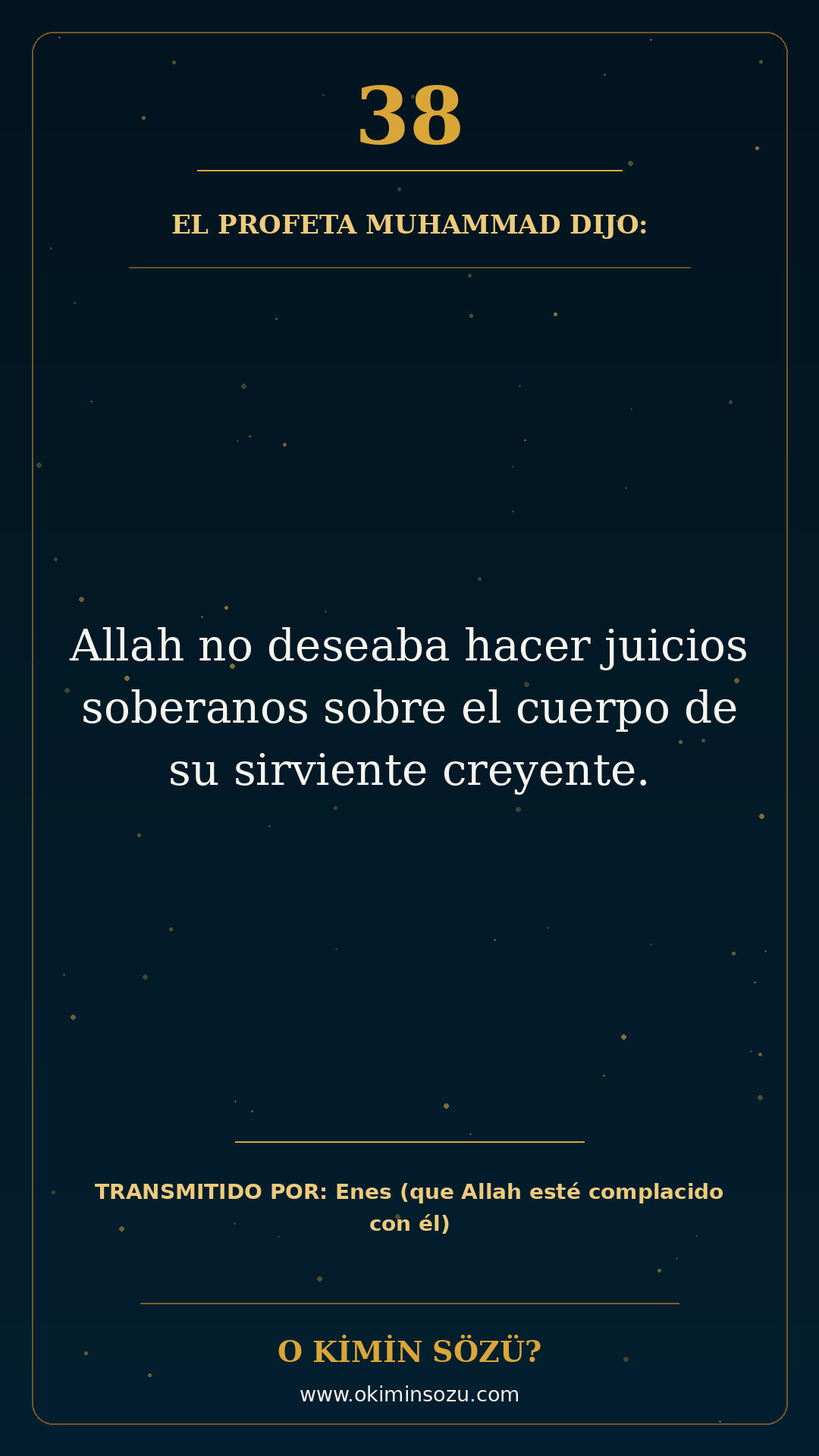 hadis 0038 es