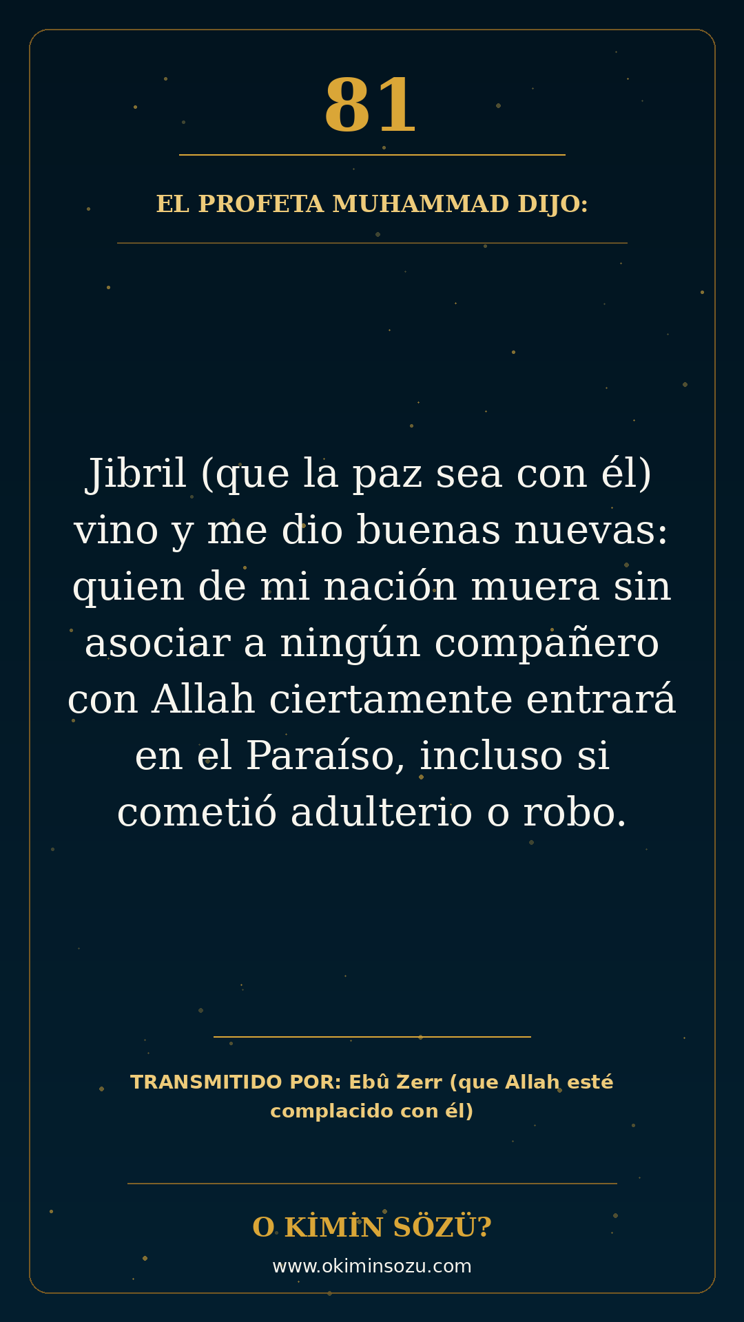 hadis 0081 es