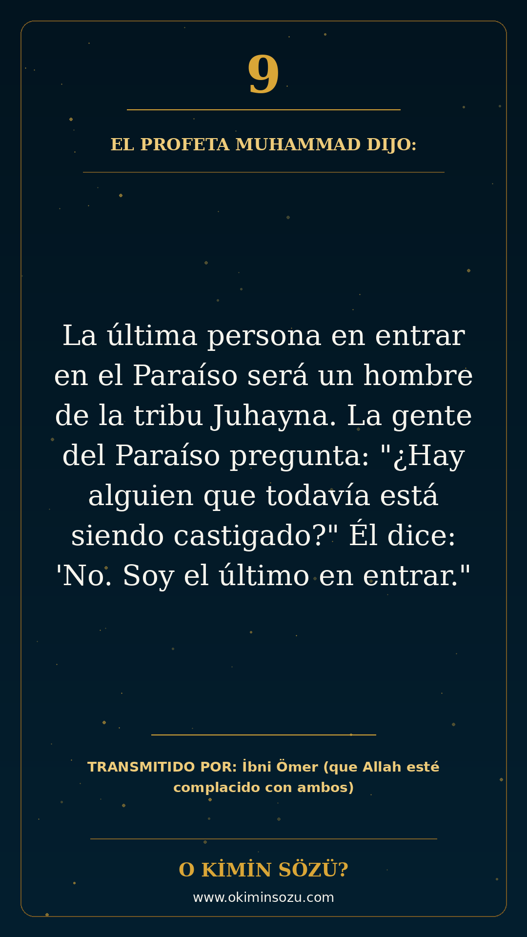hadis 0009 es