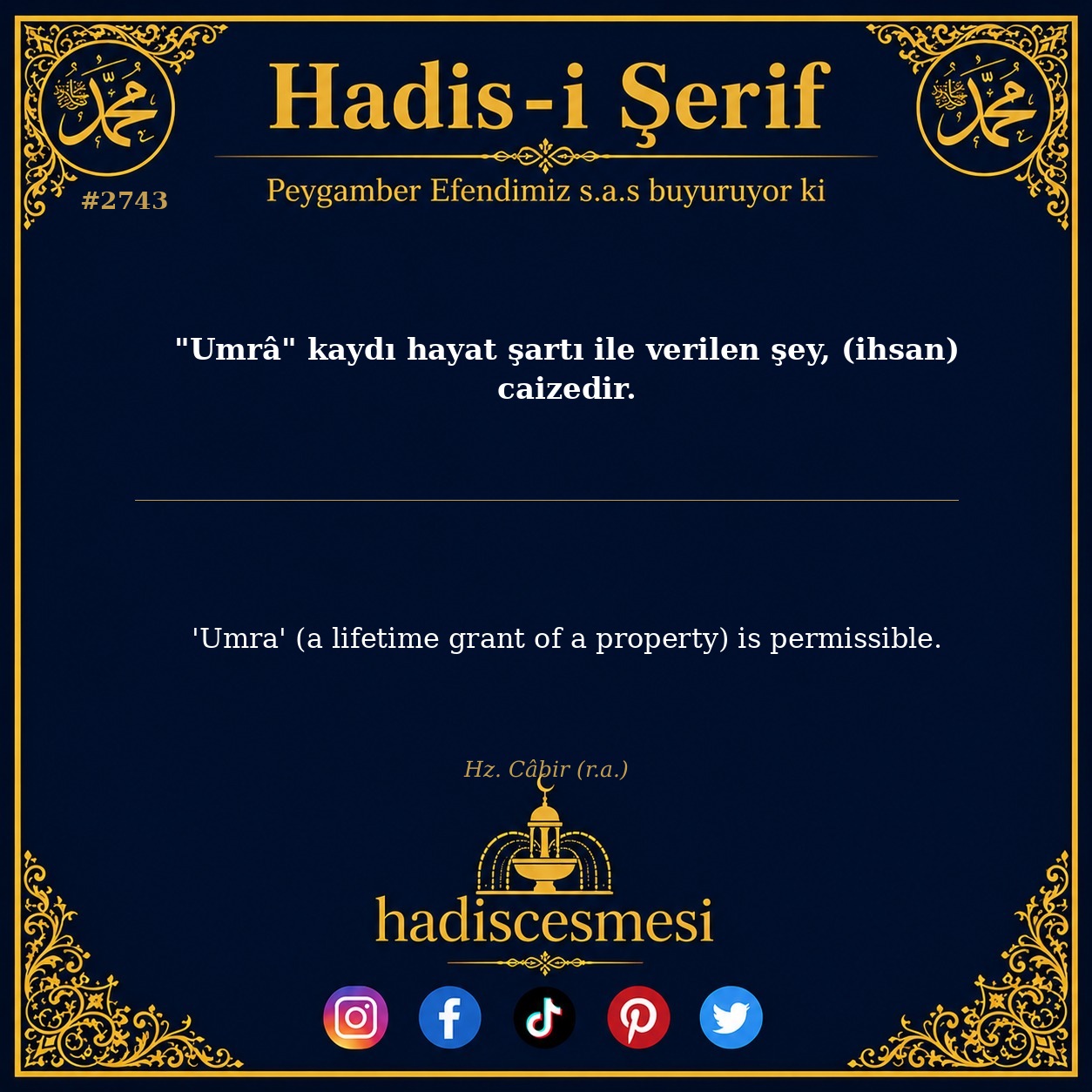 Hadis 2743