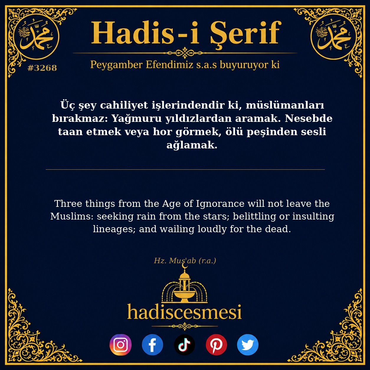 Hadis 3268