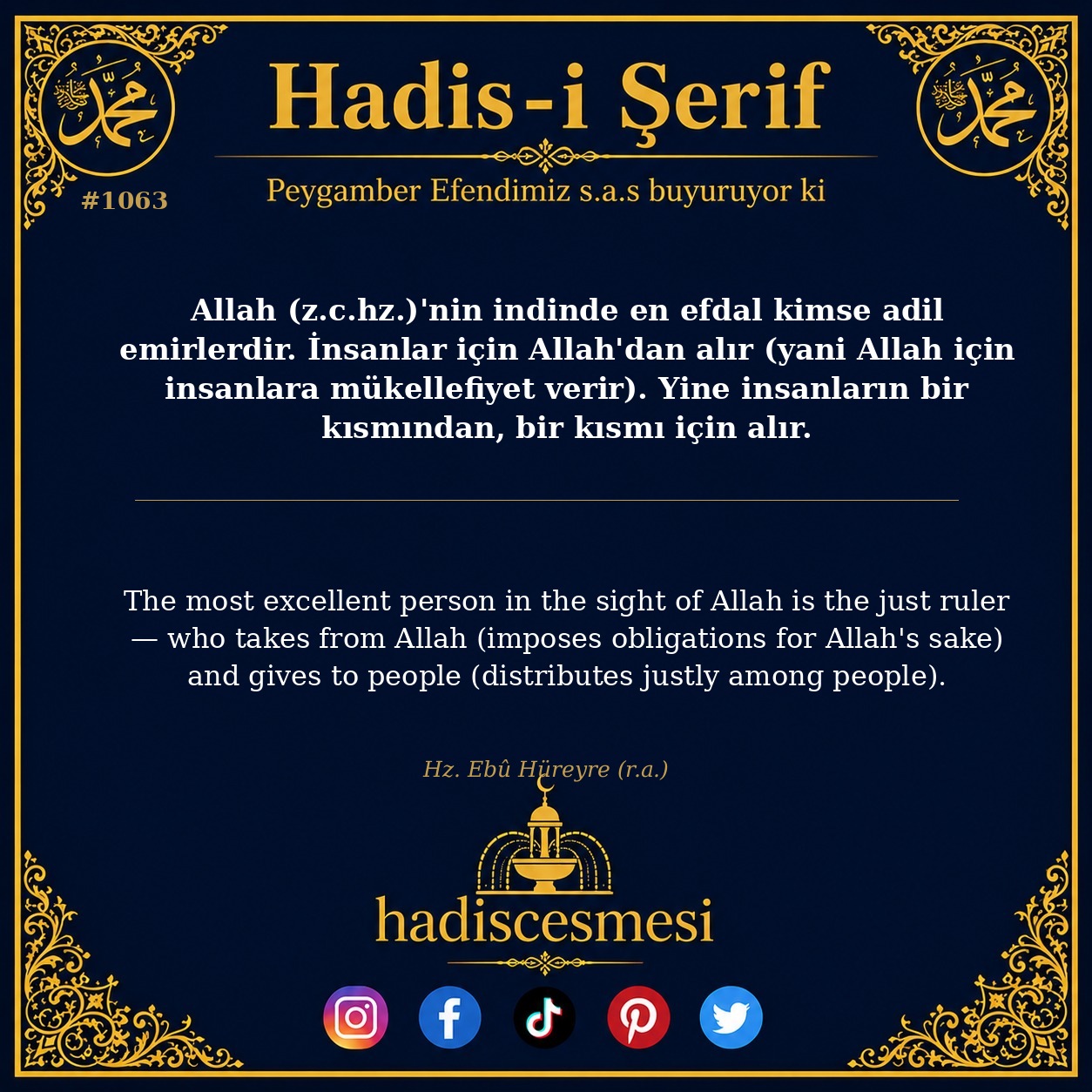 Hadis 1063