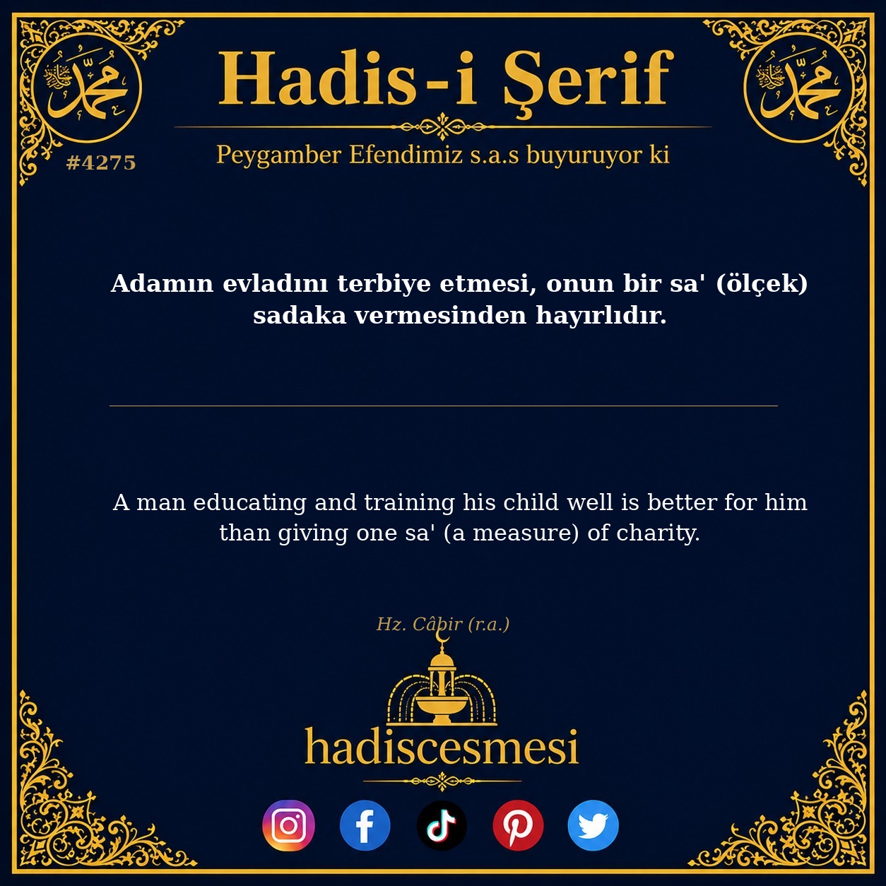Hadis 4275