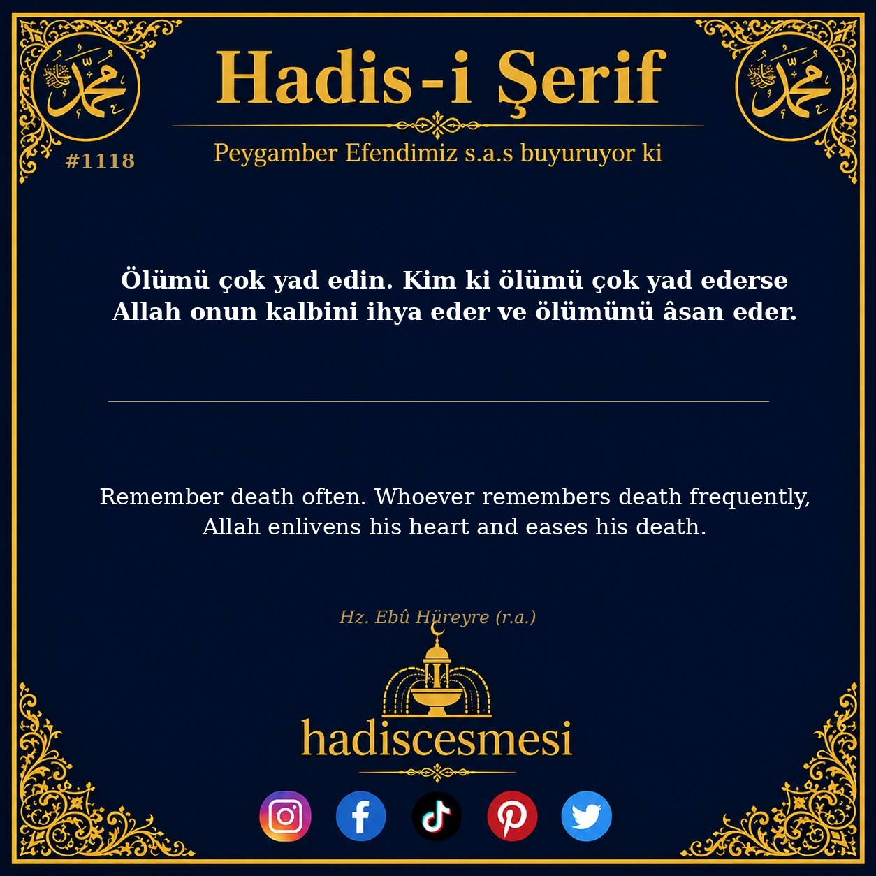 Hadis 1118