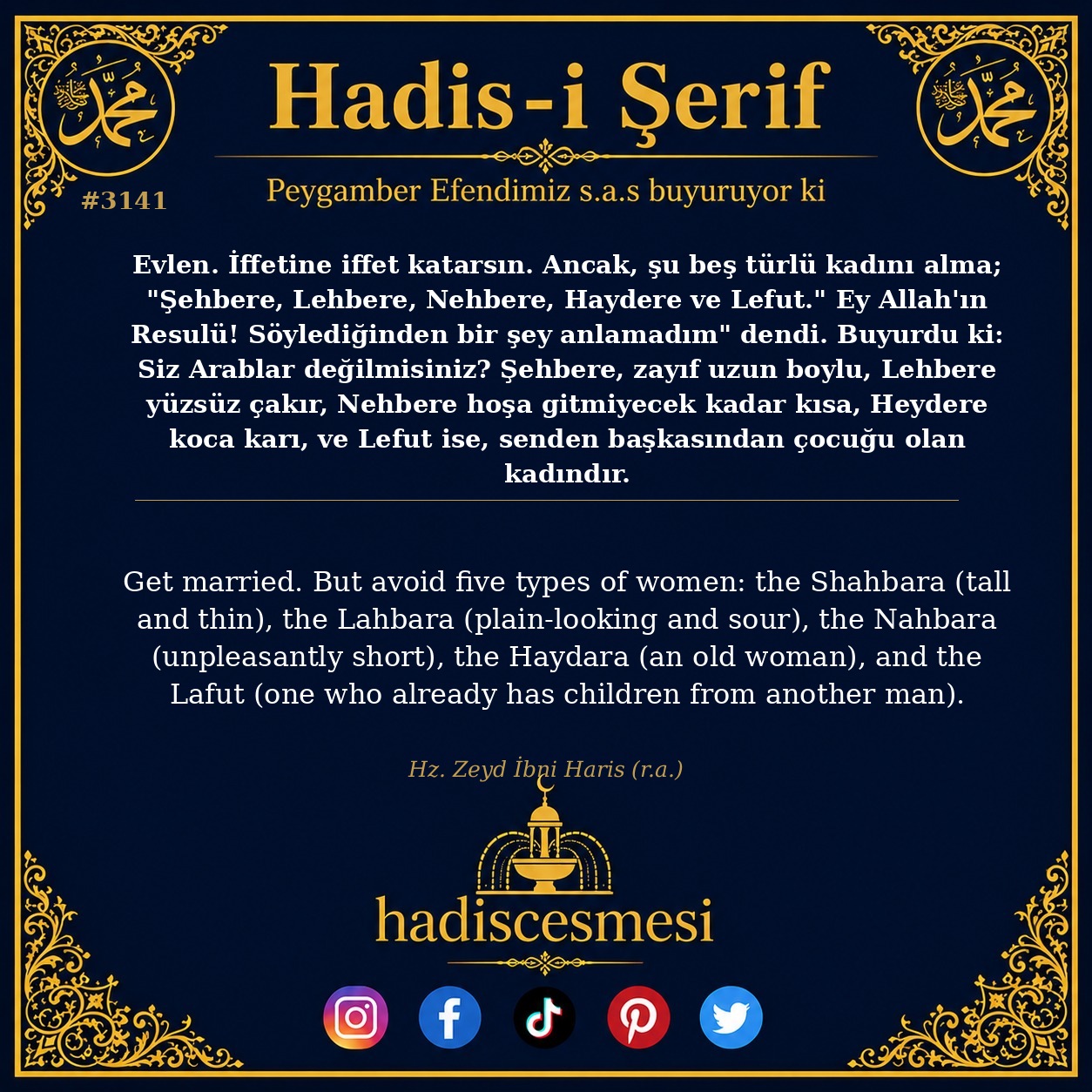 Hadis 3141