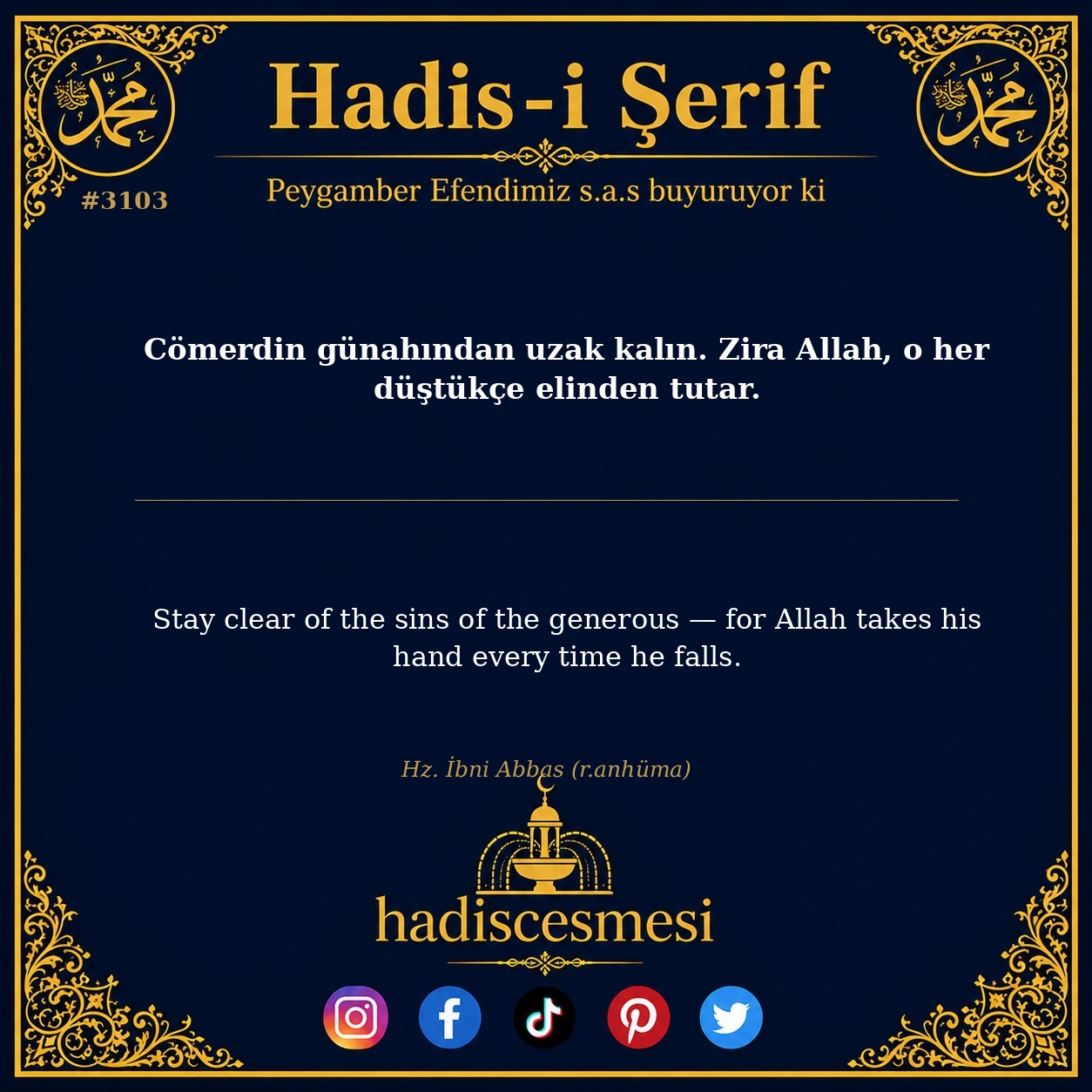 Hadis 3103