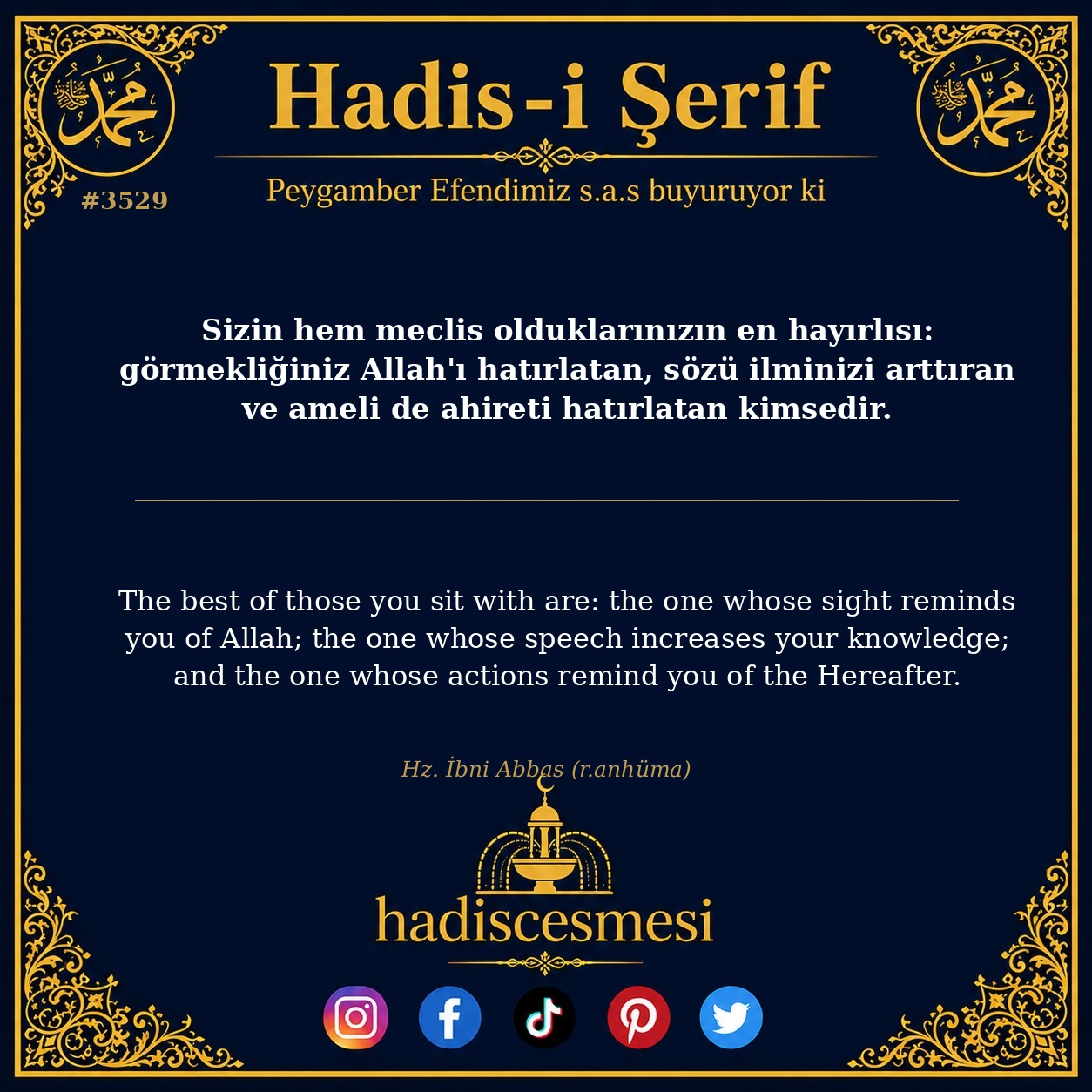 Hadis 3529