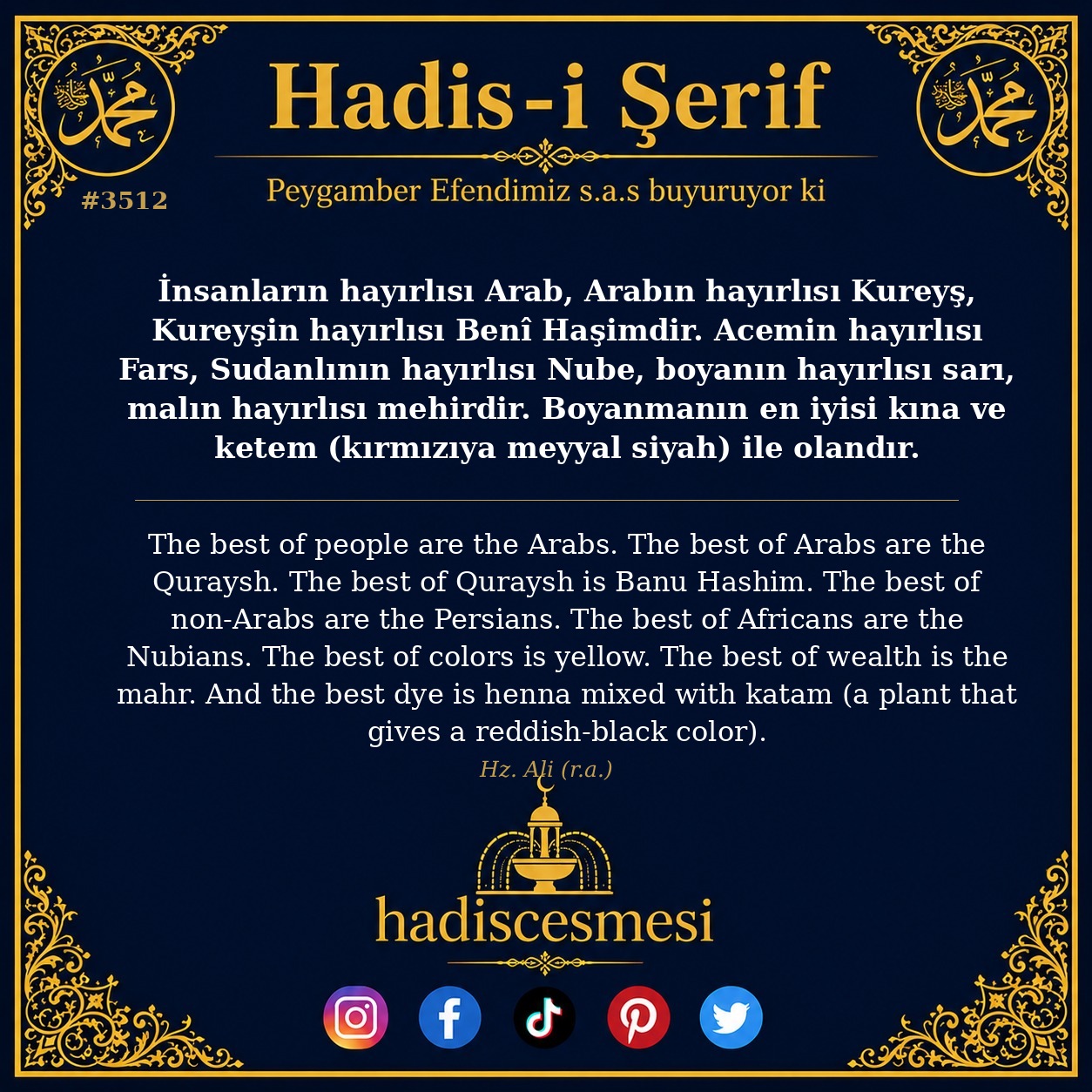 Hadis 3512