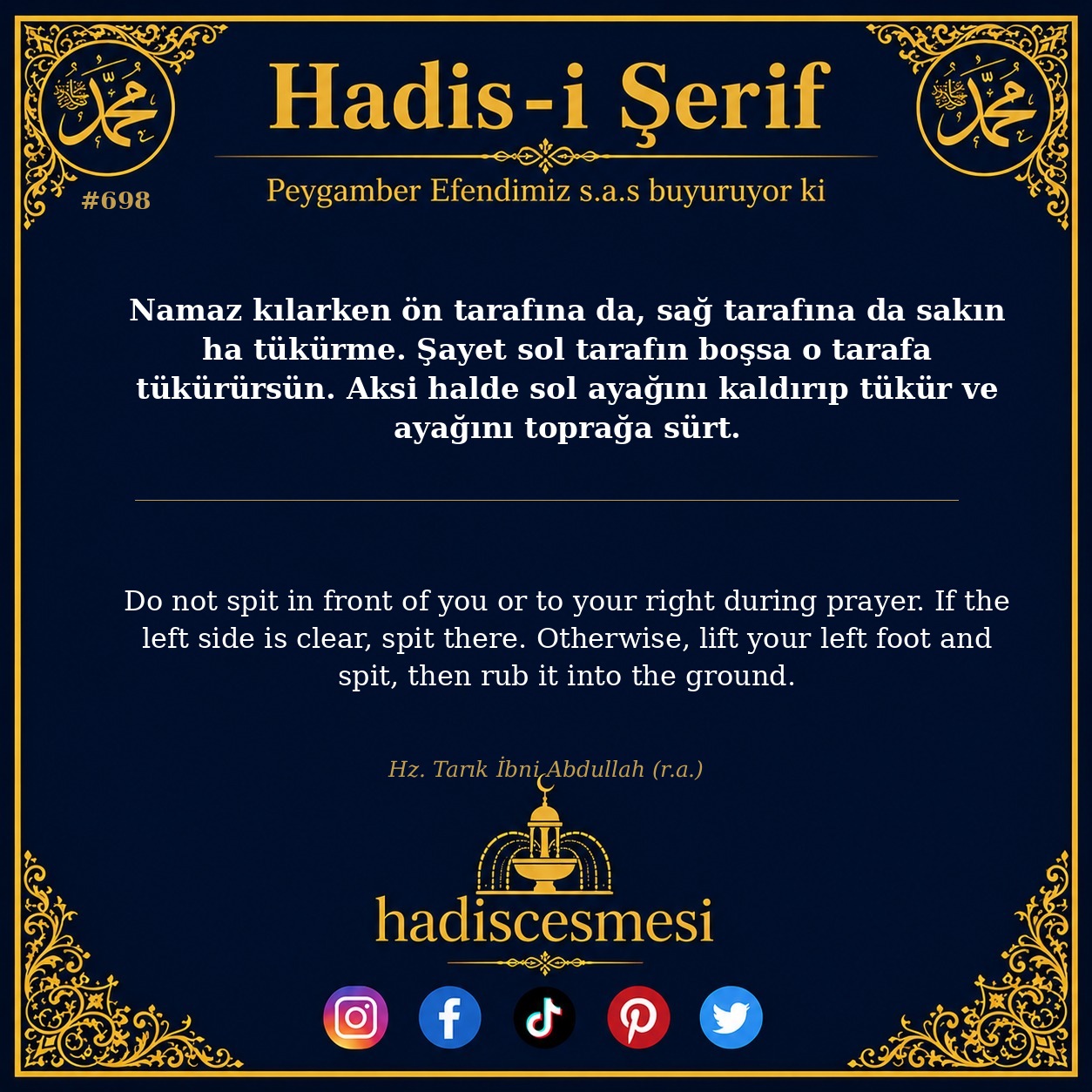Hadis 0698