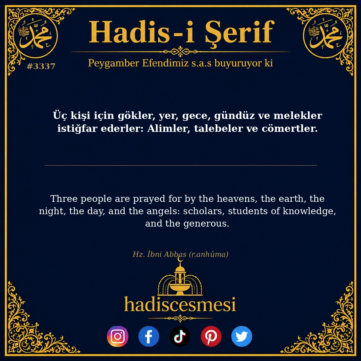 Hadis 3337